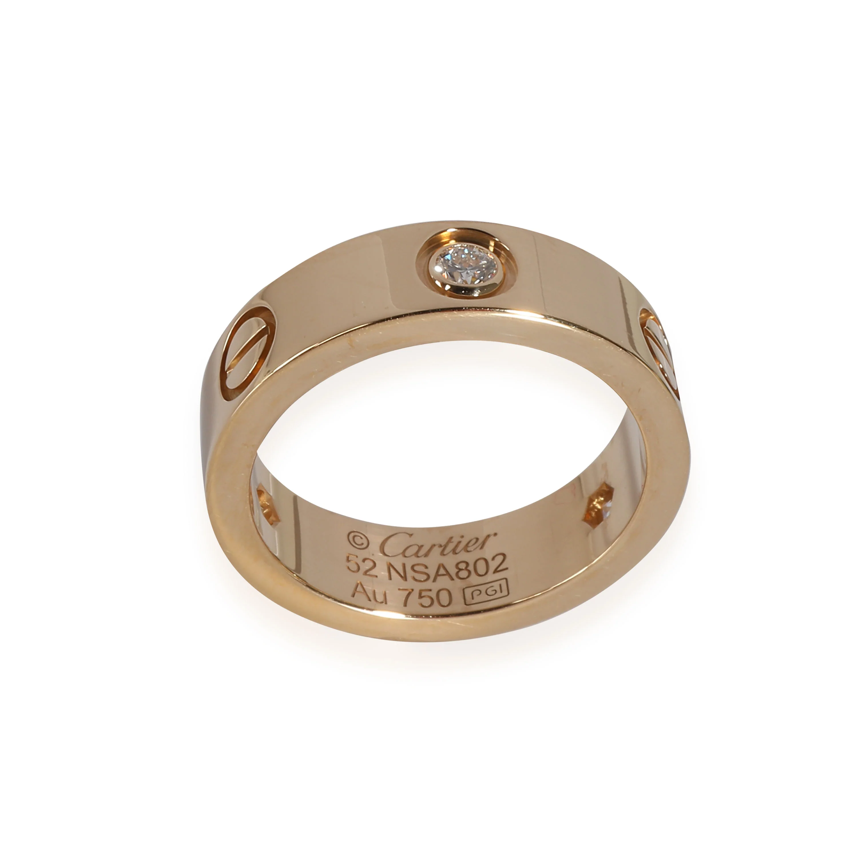 Love Ring, Diamonds (Yellow Gold) - Image 6