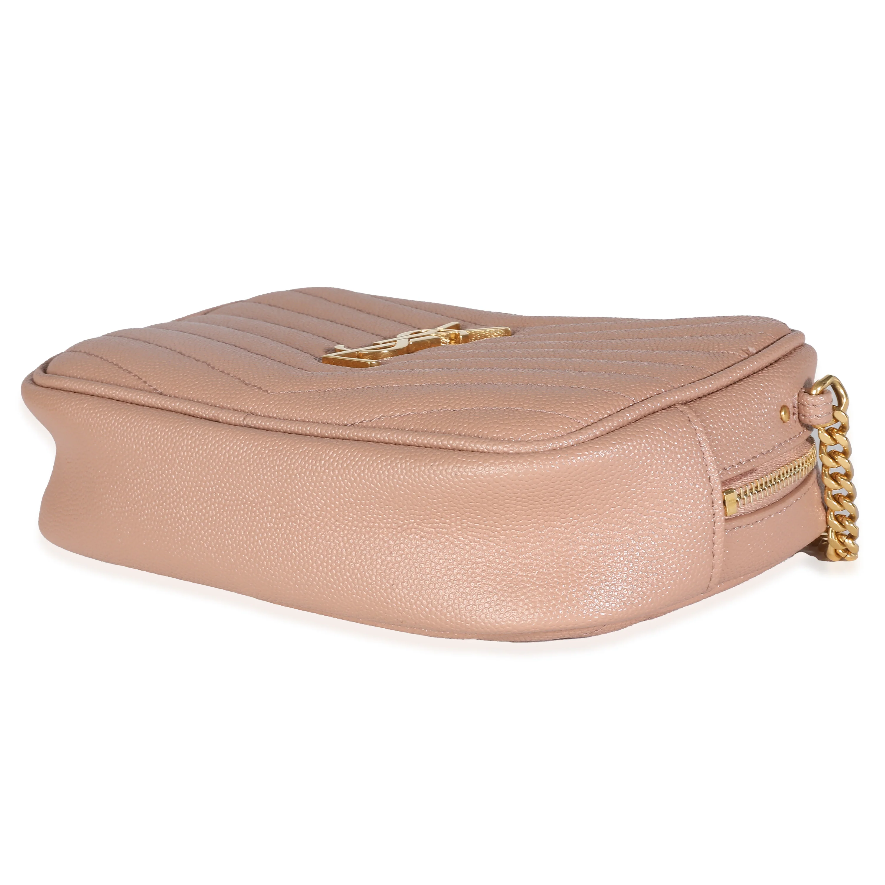 Dark Natural Grain De Poudre Mini Lou Camera Bag - Image 7