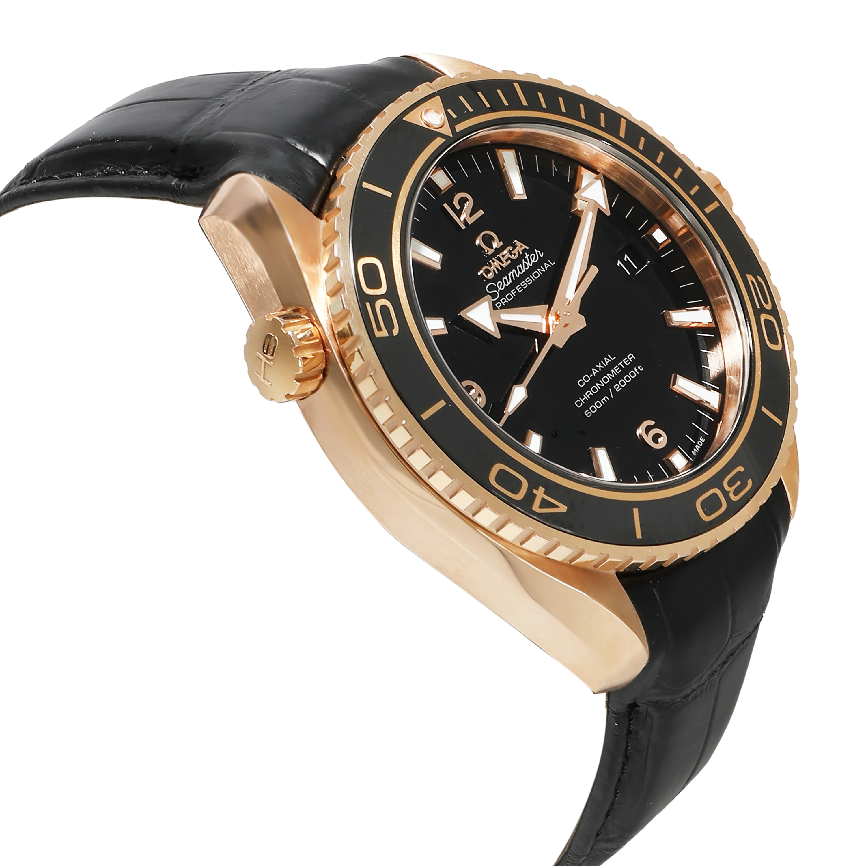 Seamaster Planet Ocean 232.63.46.21.01.001 Mens Watch in 18kt Rose Gold - Image 2