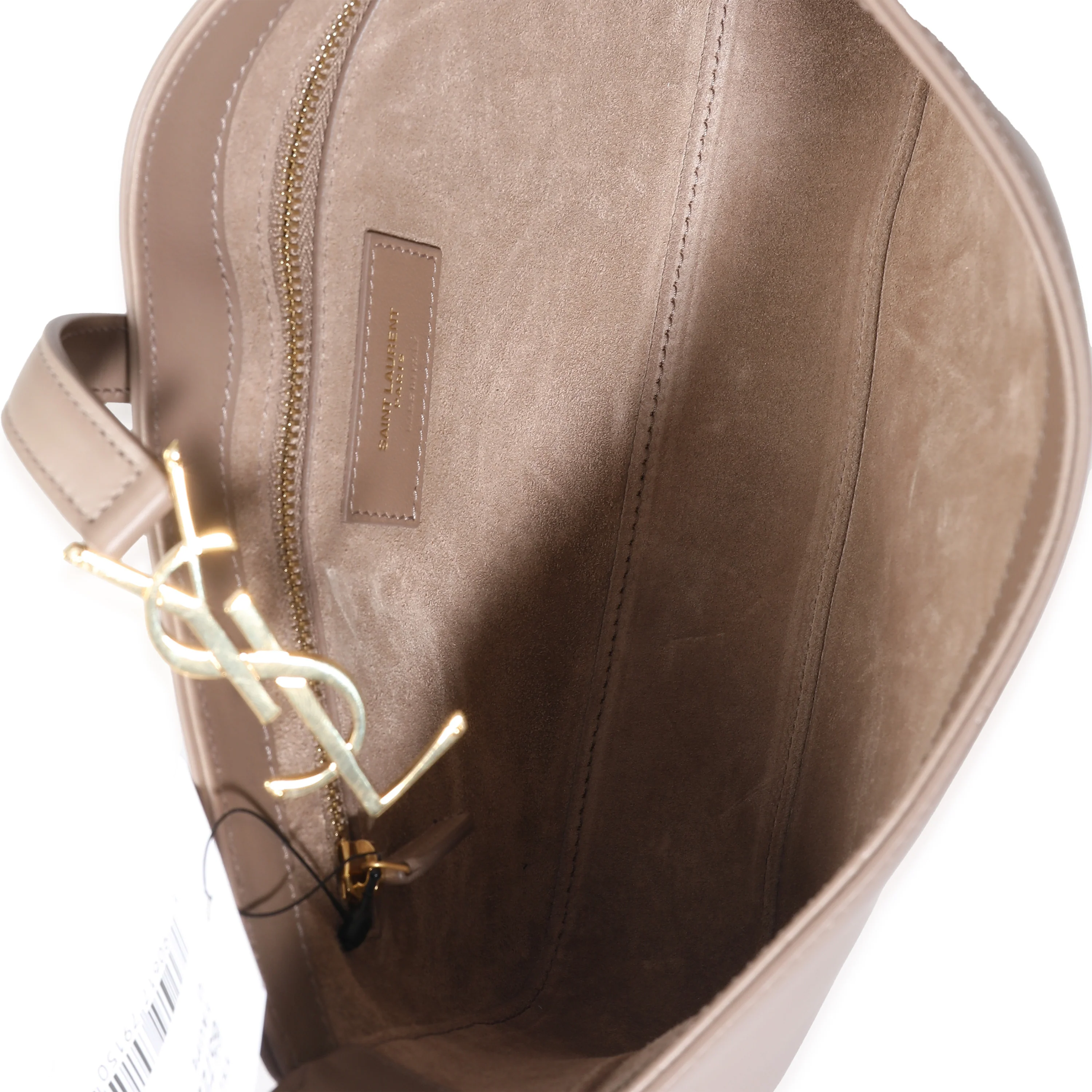 Taupe Smooth Calfskin Le 5 A 7 Hobo - Image 8
