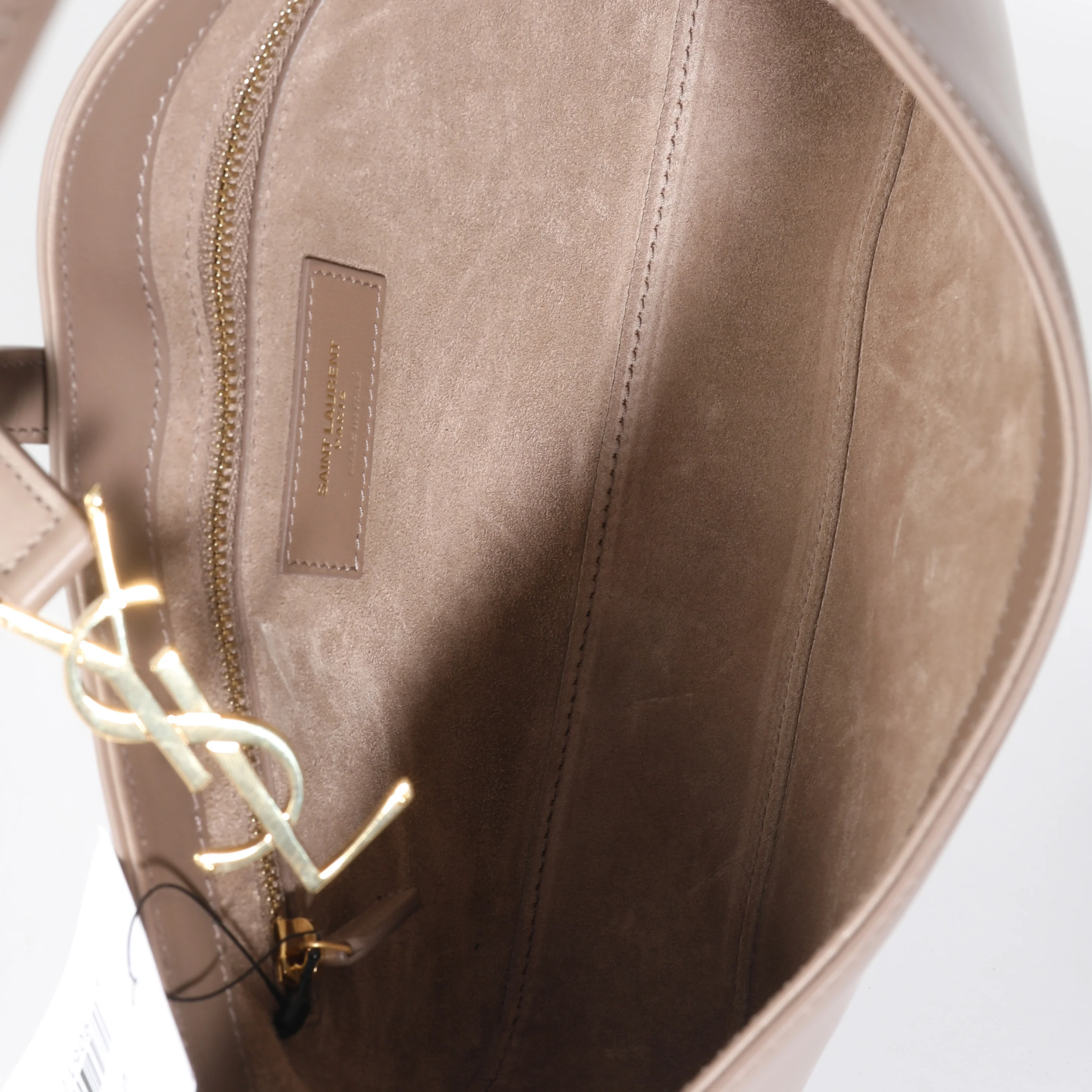 Taupe Smooth Calfskin Le 5 A 7 Hobo - Image 9
