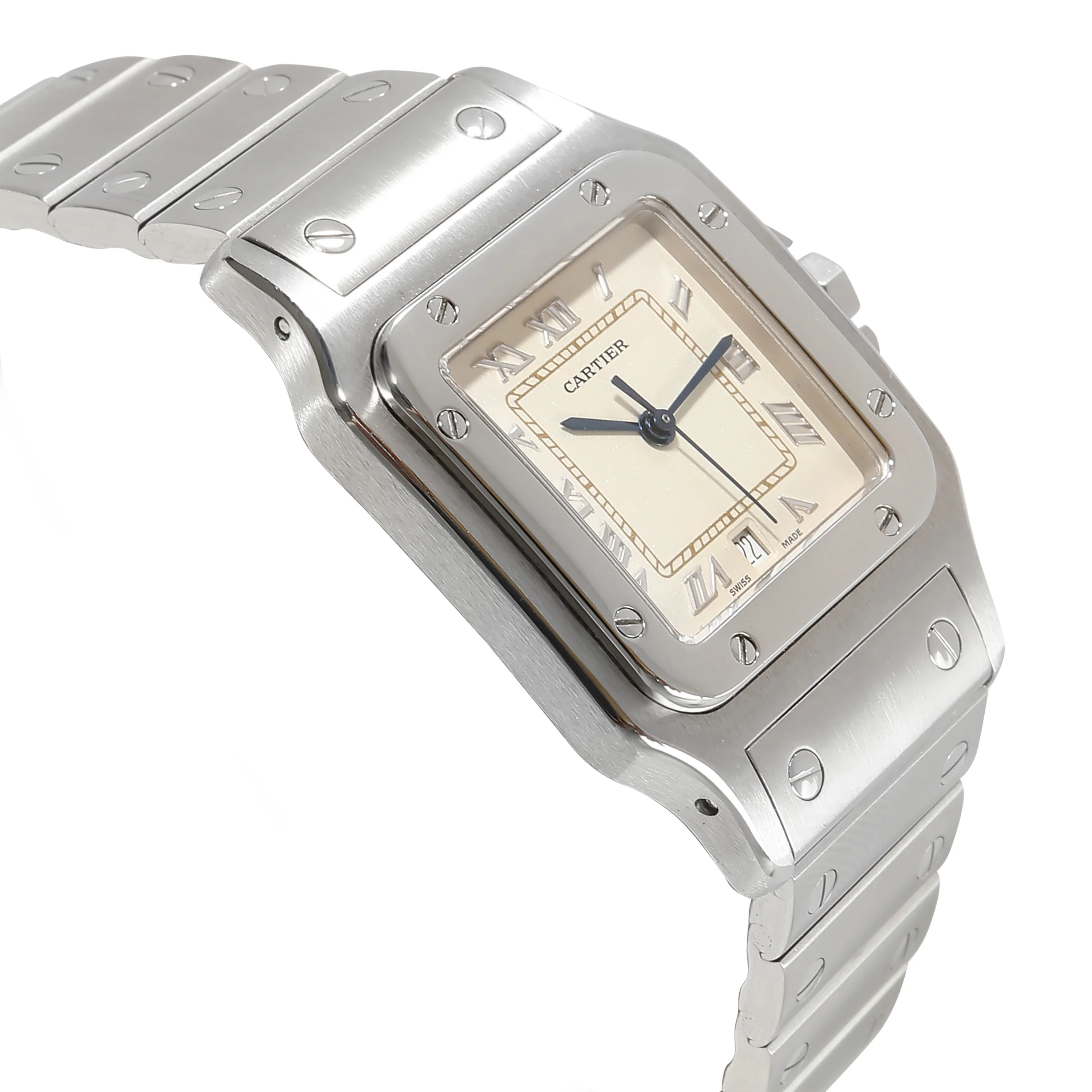 Santos de Cartier 1564 Unisex Watch in Stainless Steel - Image 2