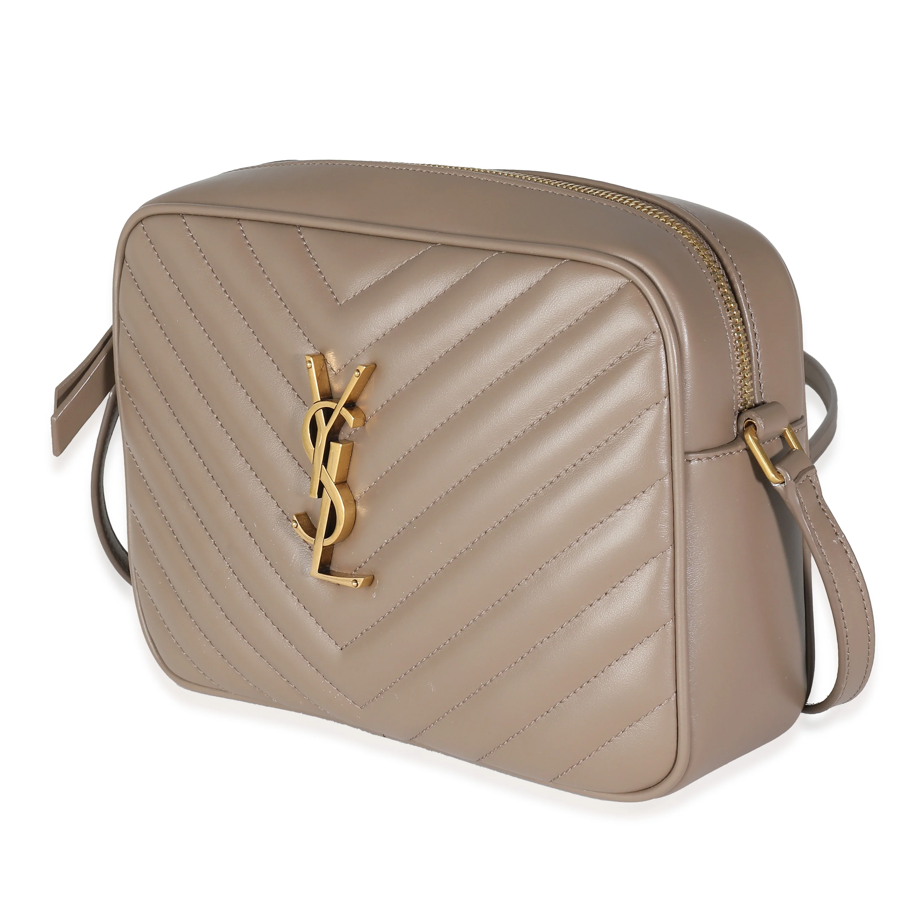 Taupe Matelasse Calfskin Lou Camera Bag - Image 2