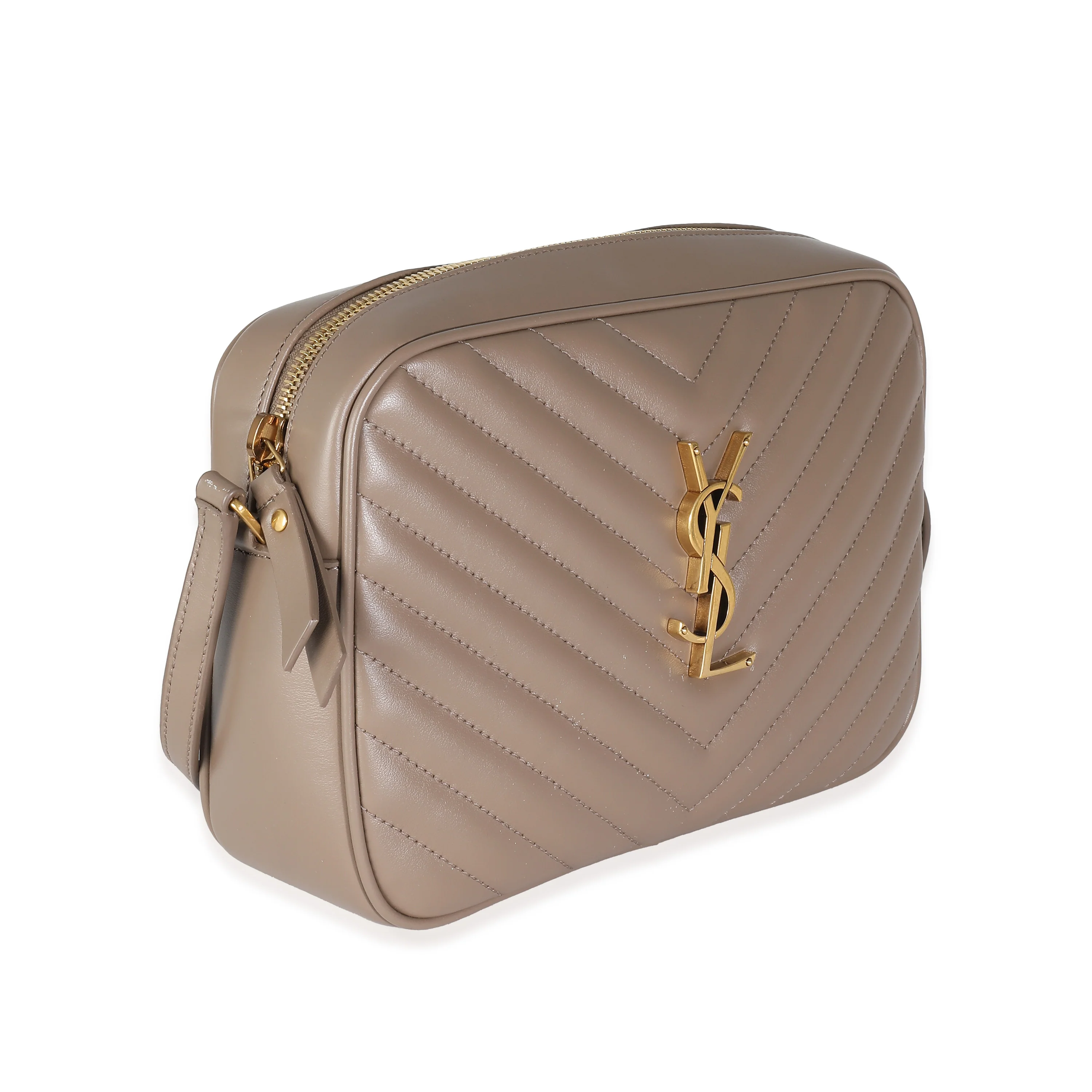 Taupe Matelasse Calfskin Lou Camera Bag - Image 3