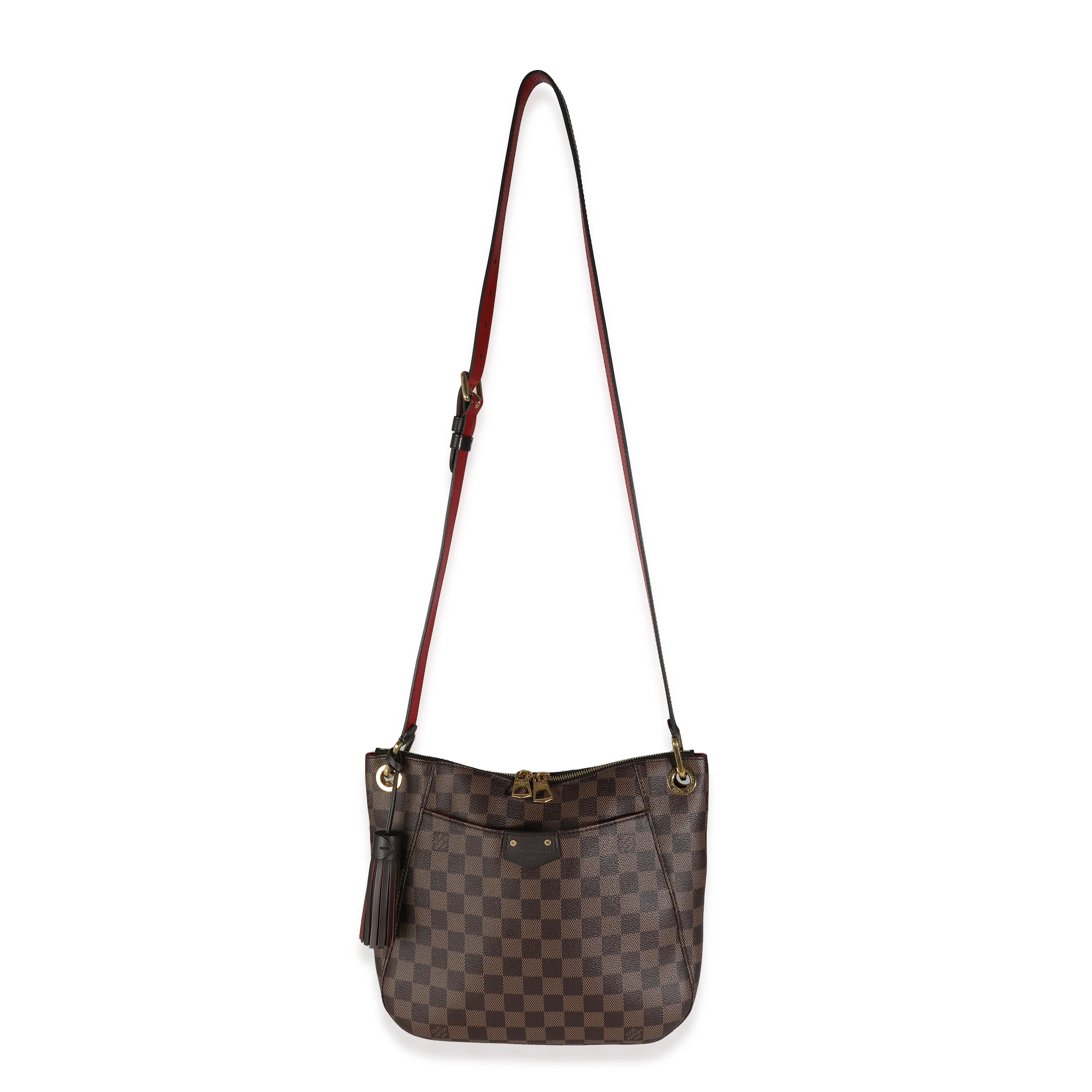 Damier Ebene Canvas South Bank Besace - Image 8