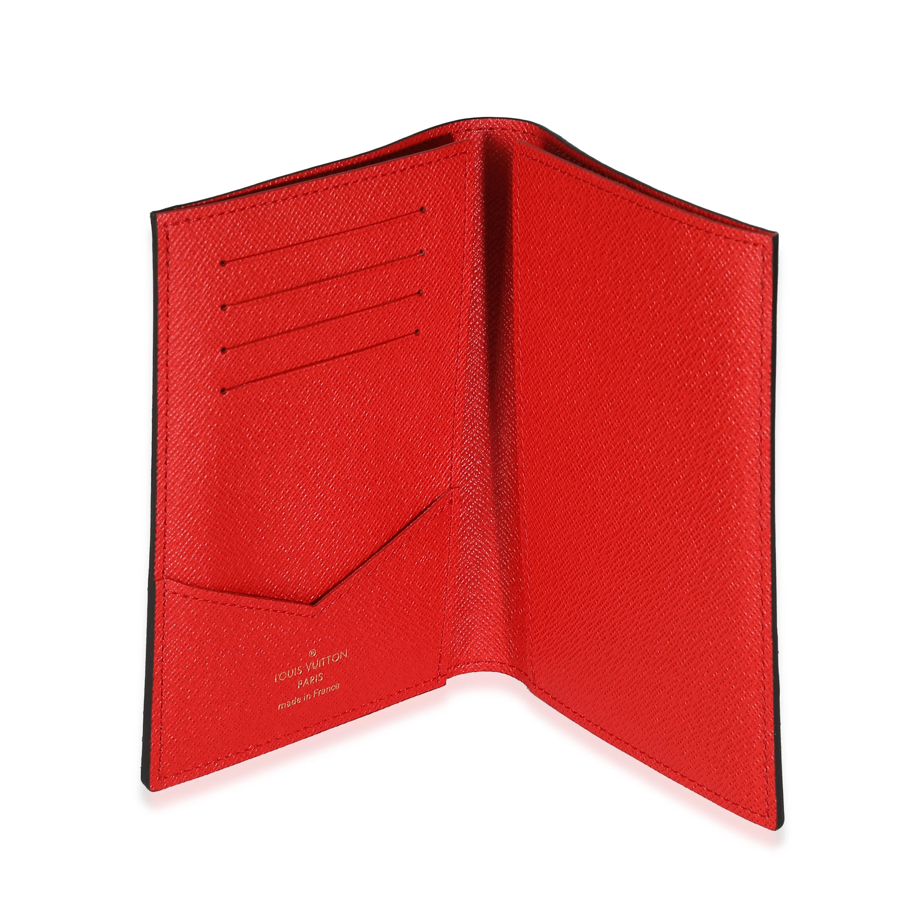 Rouge Monogram Canvas 2019 Christmas Animation Passport Cover - Image 8