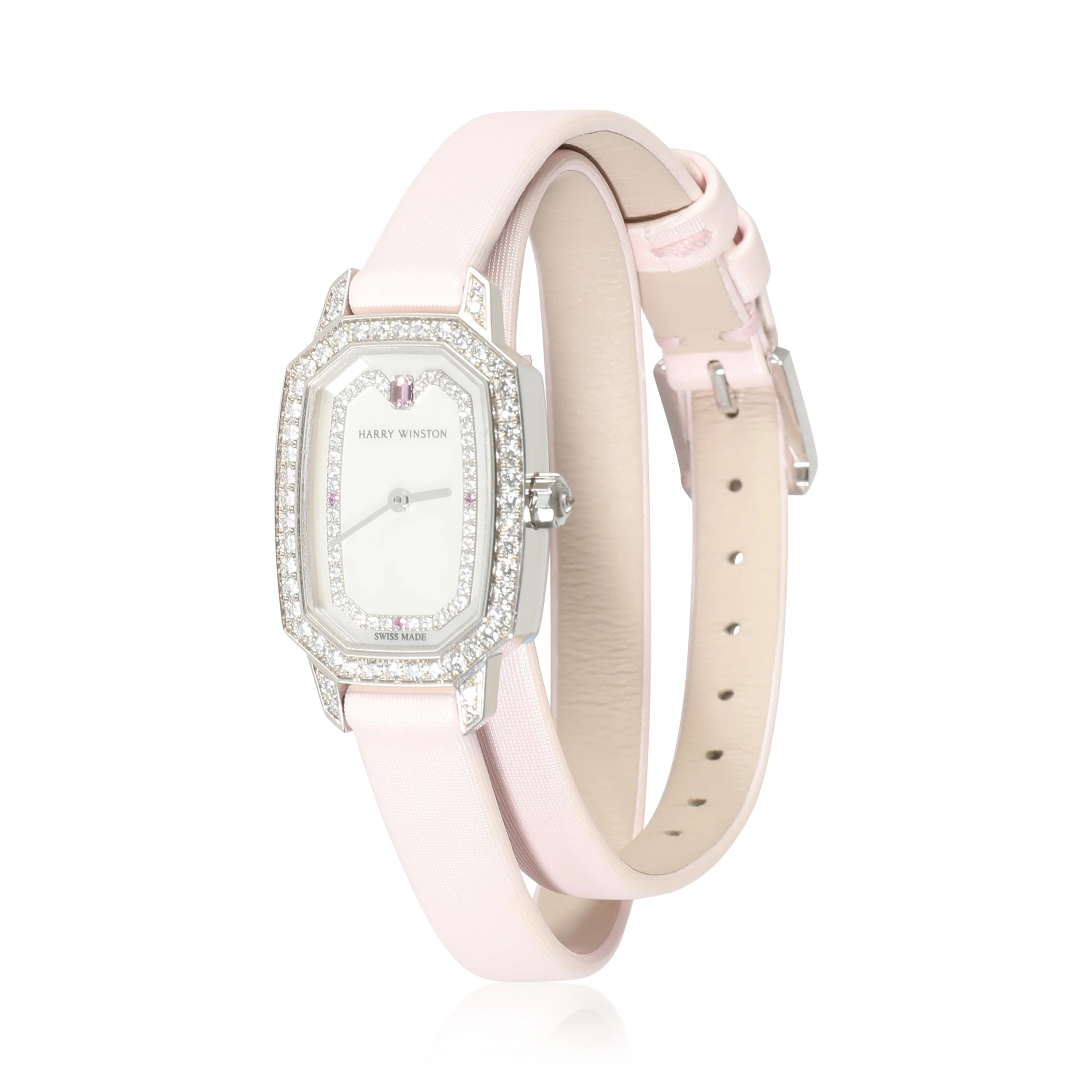 Emerald EMEQHM18WW007 Womens Watch in 18kt White Gold