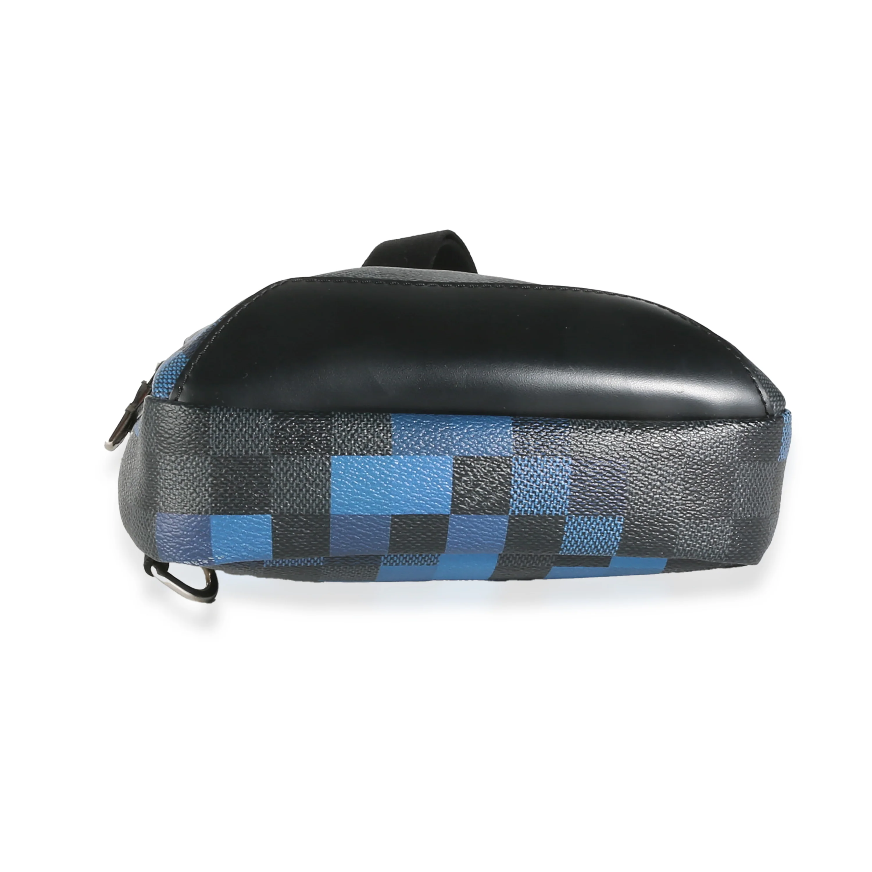 Blue Pixel Damier Graphite Canvas Avenue Sling Bag - Image 5