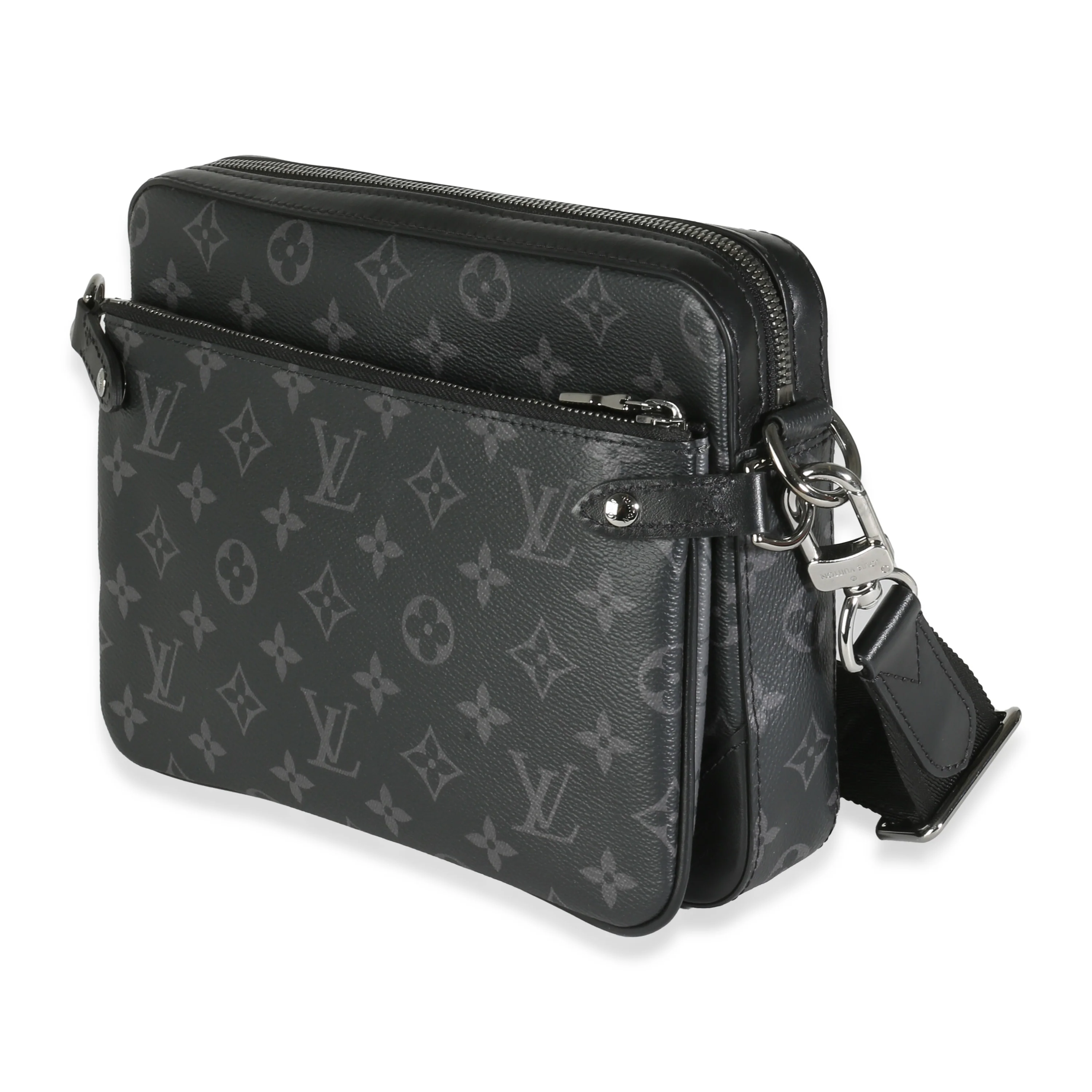 Reverse Monogram Eclipse Canvas Trio Messenger - Image 2