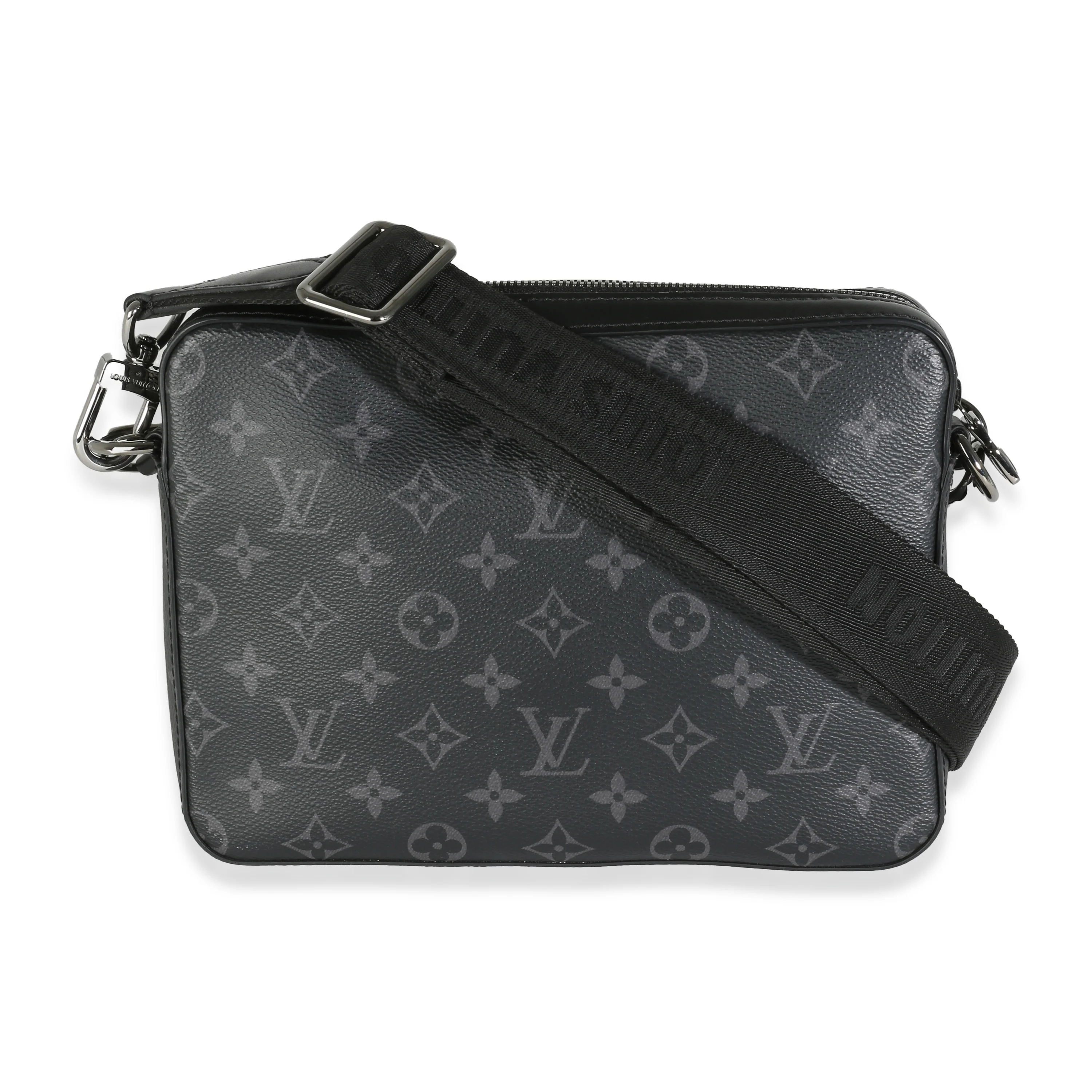 Reverse Monogram Eclipse Canvas Trio Messenger - Image 4