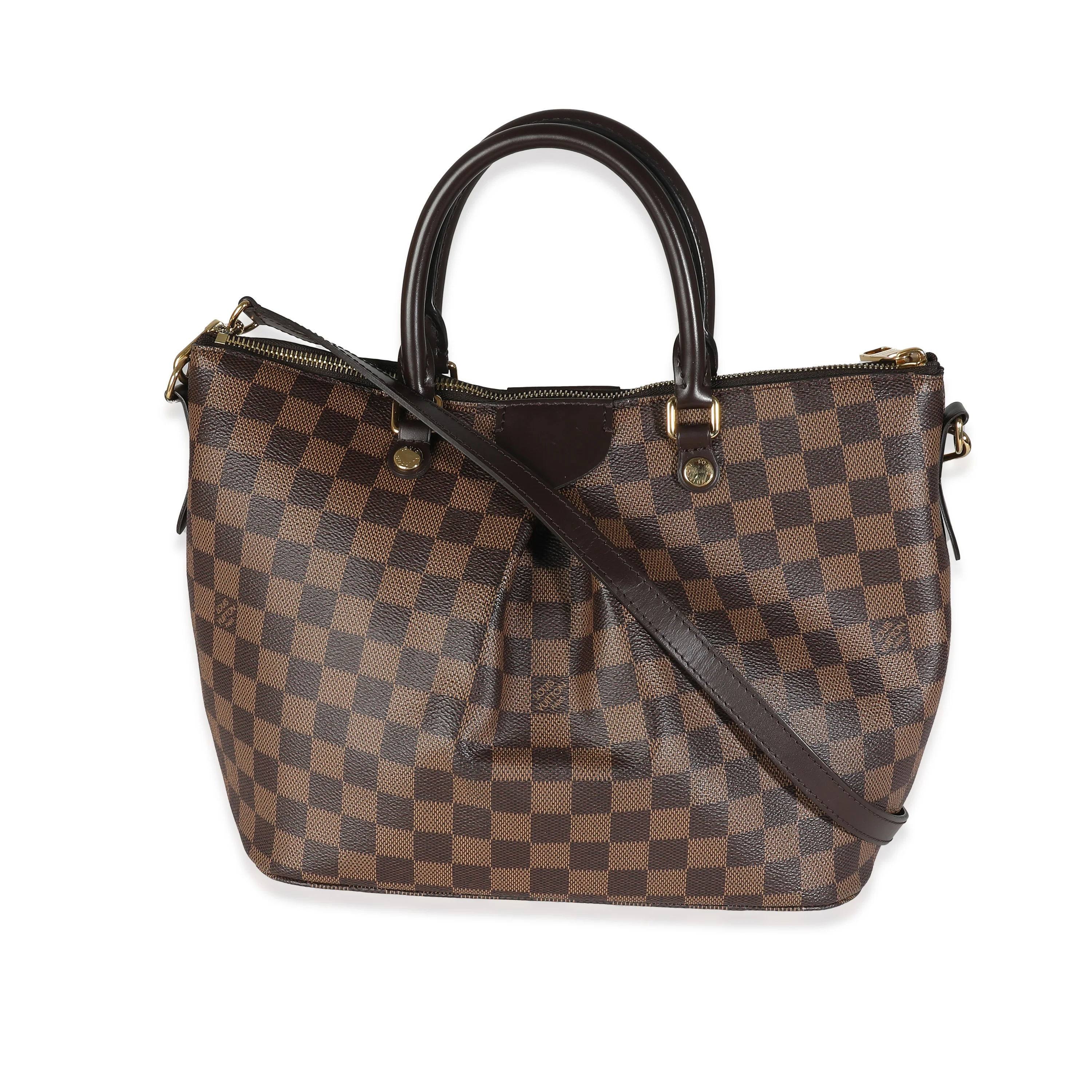 Damier Ebene Canvas Siena MM - Image 4