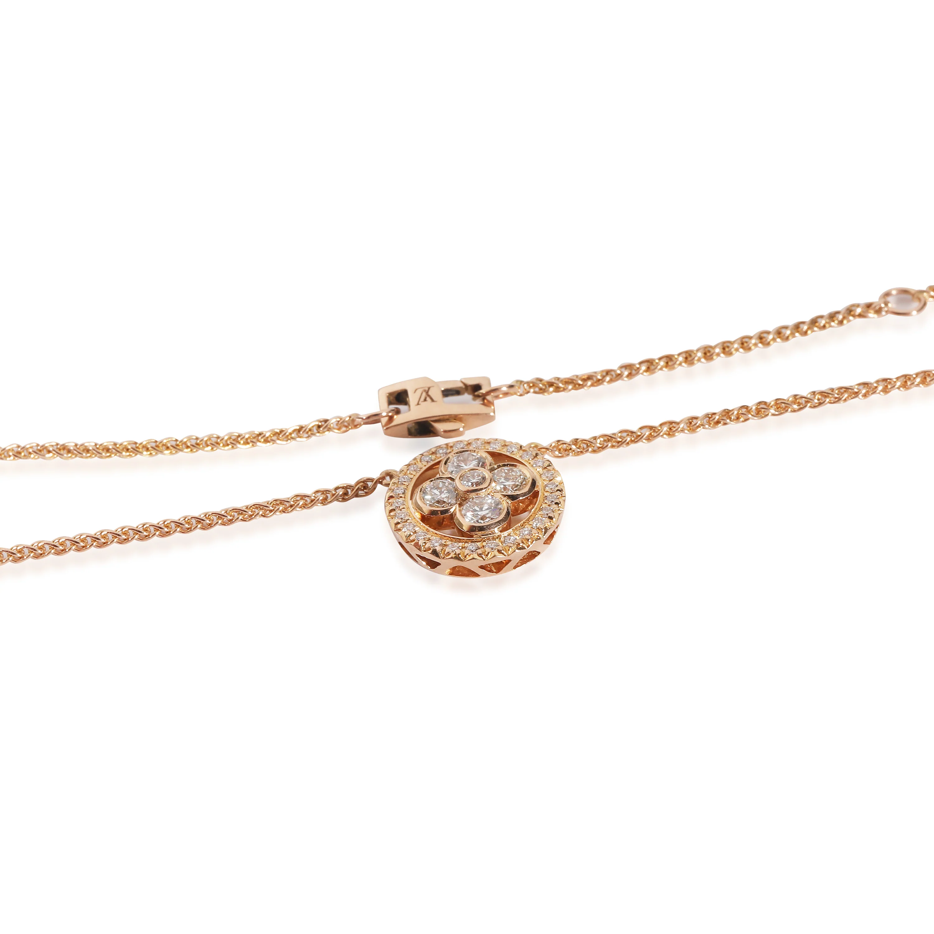Blossom Fashion Pendant in 18k Rose Gold 0.5 CTW - Image 3