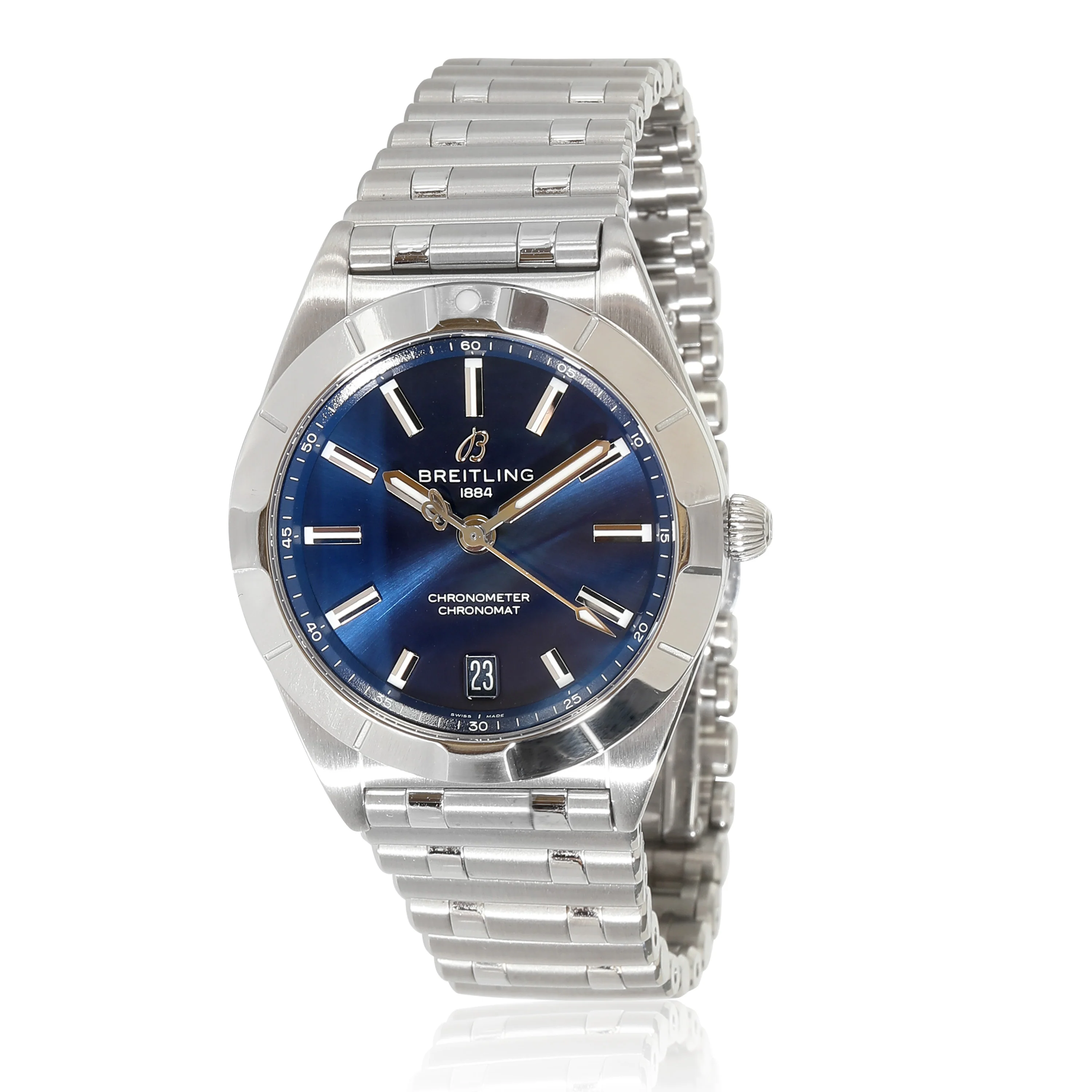 Chronomat 32 A77310101C1A1 Womens Watch in Stainless Steel
