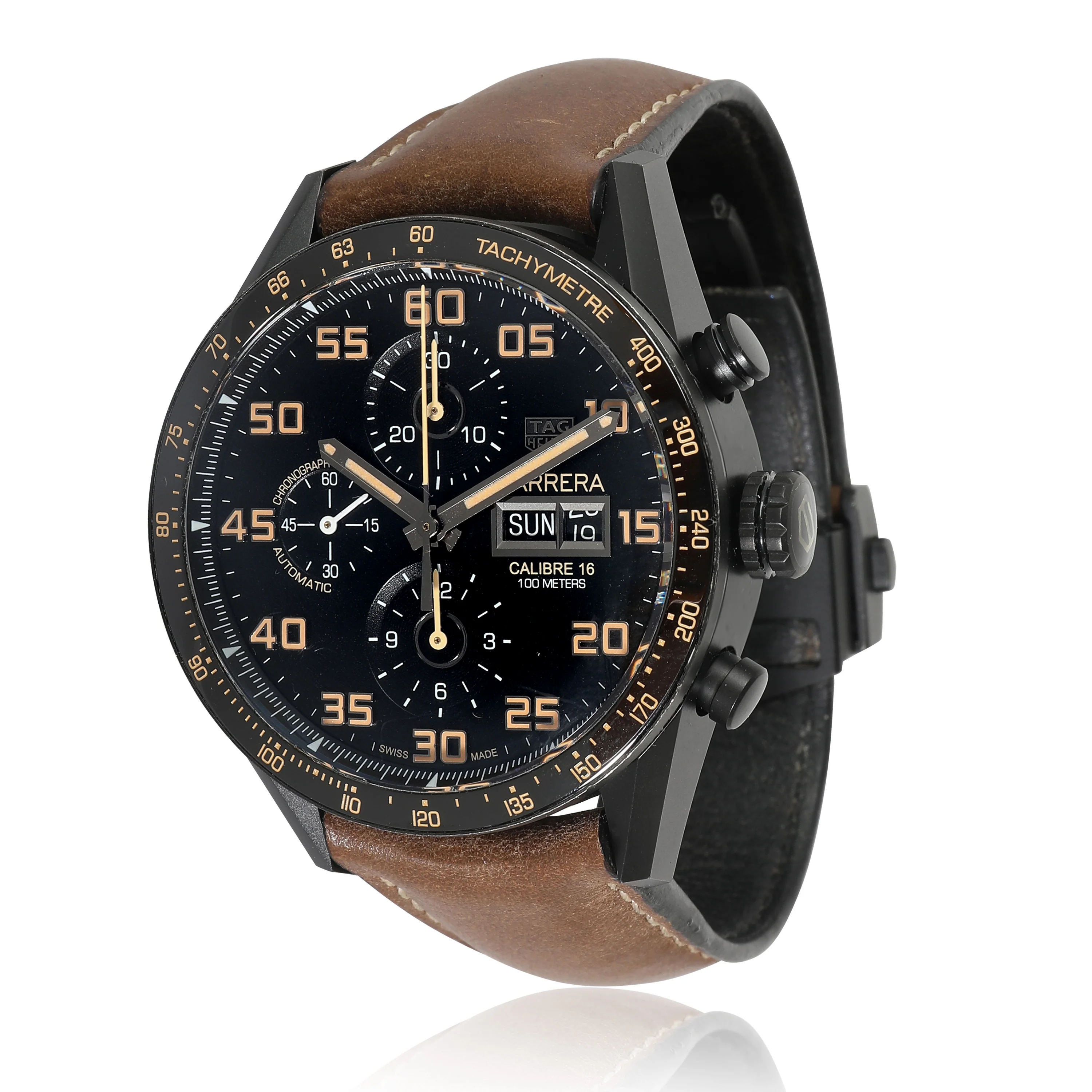 Carrera Calibre 16 CV2A84.FC6394 Mens Watch in Titanium