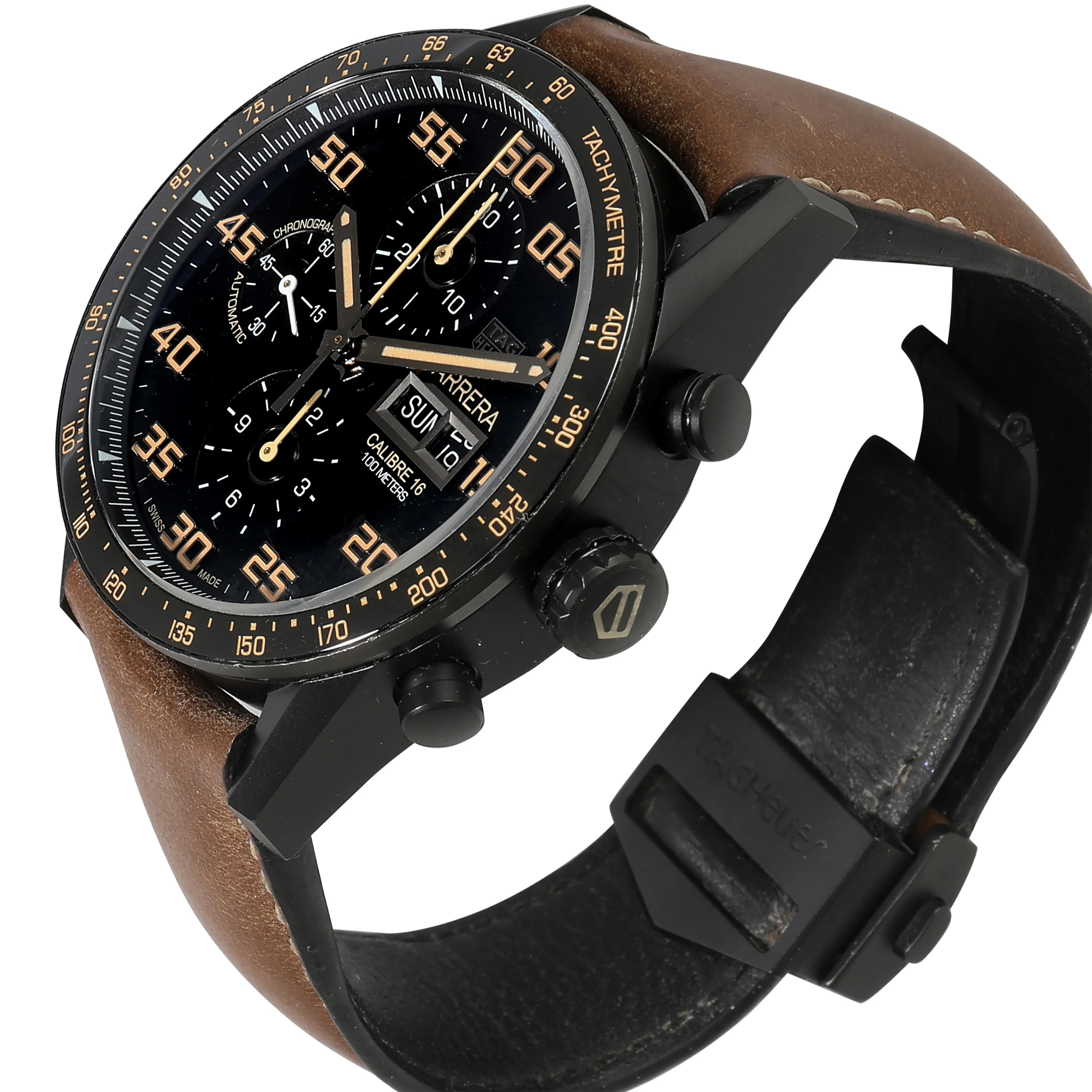 Carrera Calibre 16 CV2A84.FC6394 Mens Watch in Titanium - Image 3
