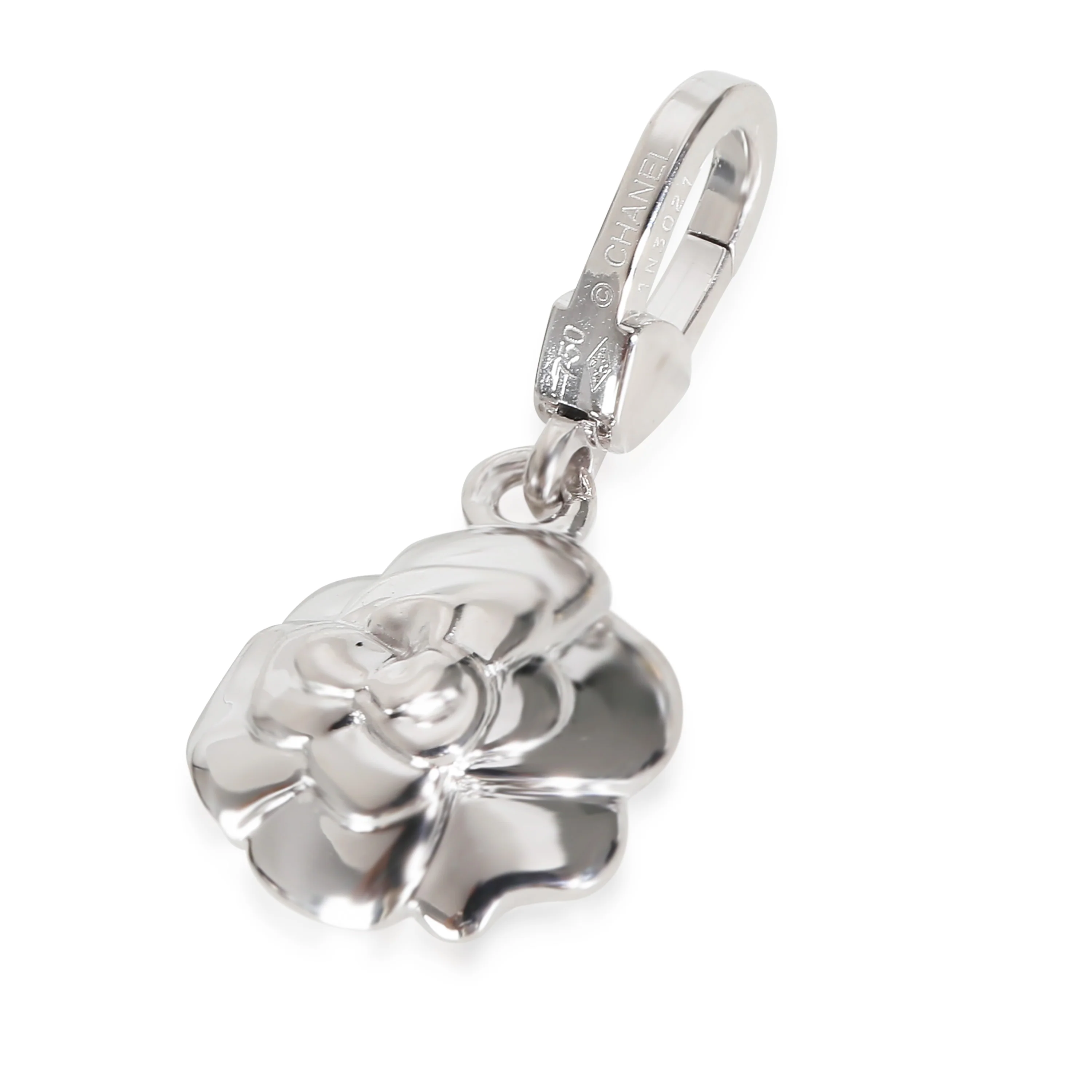 Camelia Charms in 18k White Gold - Image 2