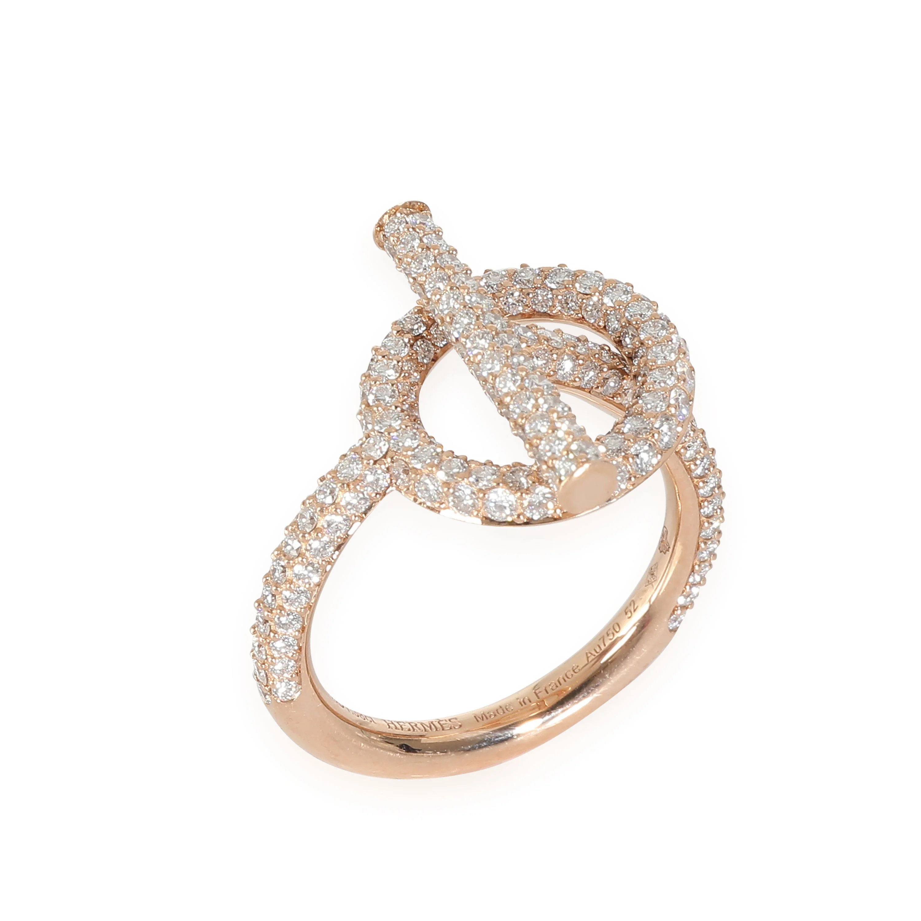Echappee Ring in 18k Rose Gold 1.38 CTW - Image 4