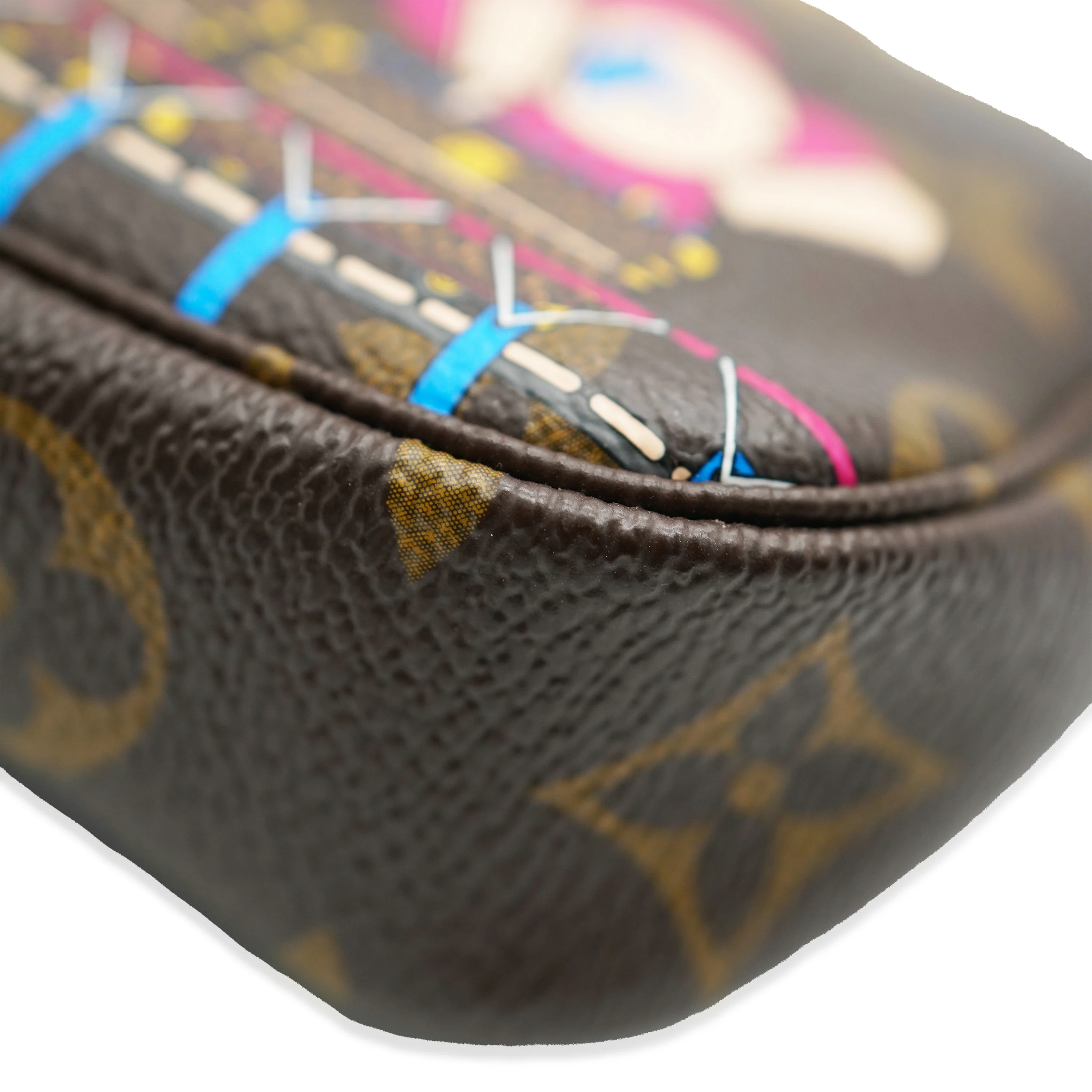 Monogram Canvas Christmas Animation Mini Pochette Accessoires - Image 9