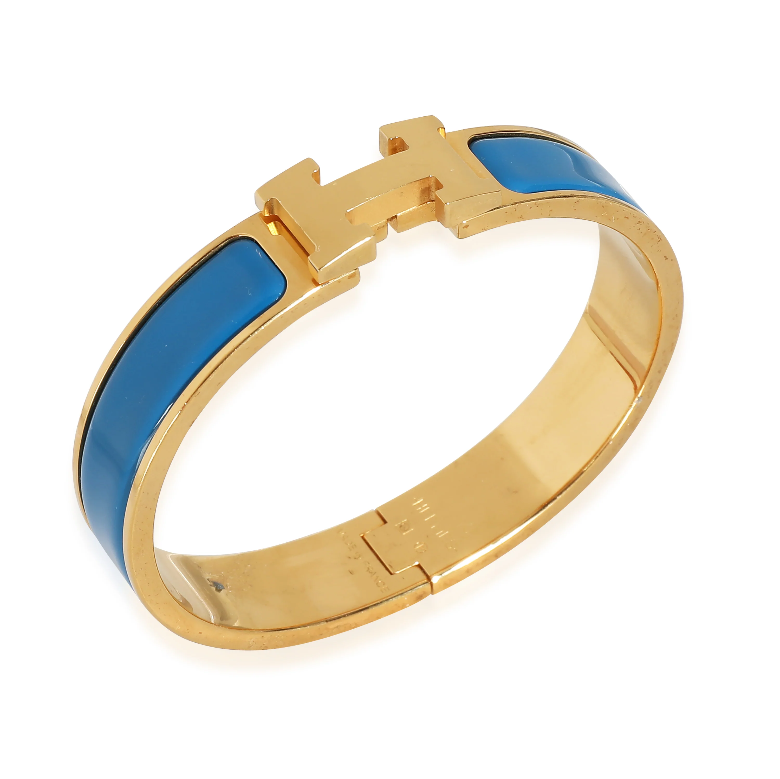 Clic H Blue Bracelet in Bleu Cielo - Image 5