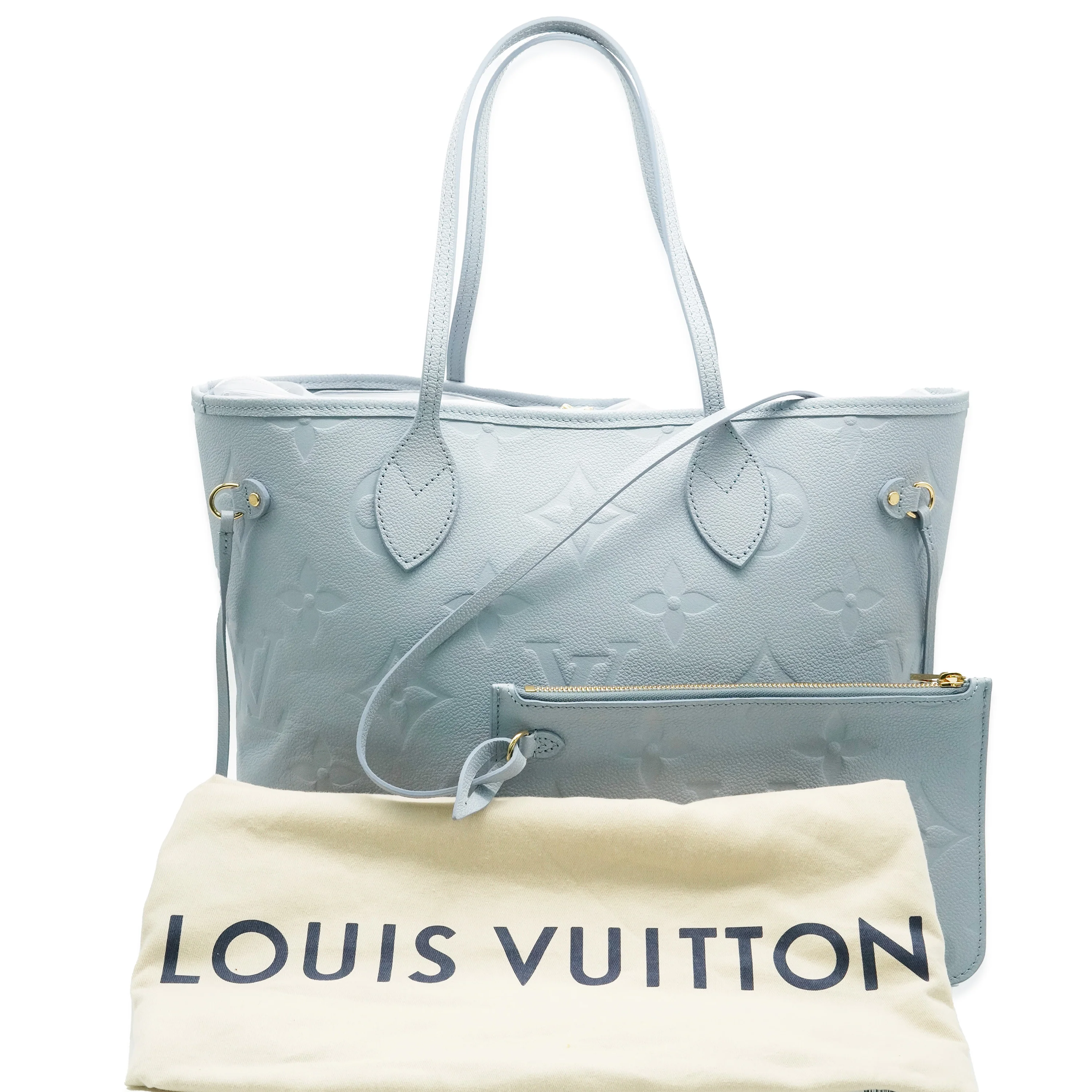 Blue Hour Giant Monogram Empreinte Neverfull MM - Image 3