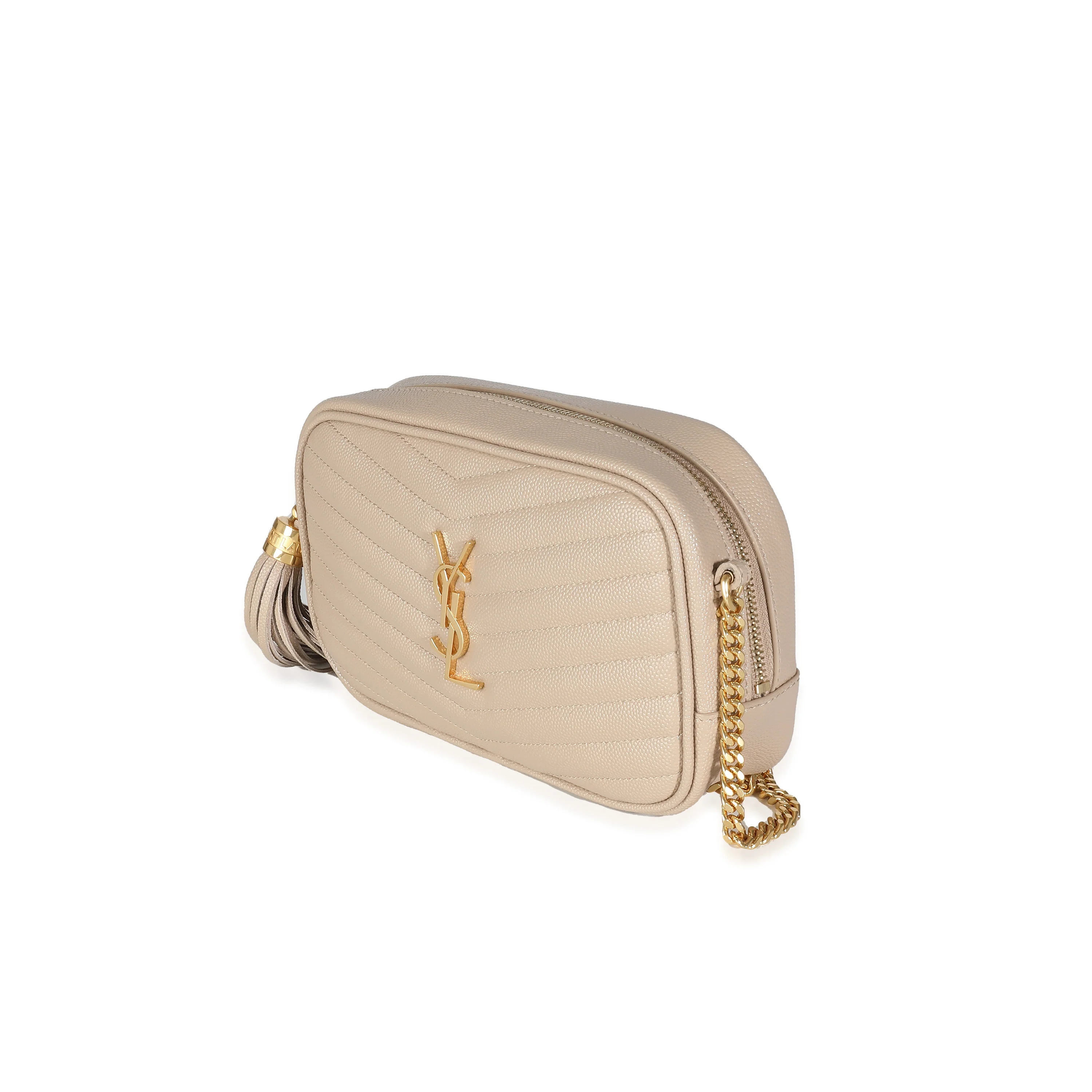 Beige Grain De Poudre Mini Lou Camera Bag - Image 2