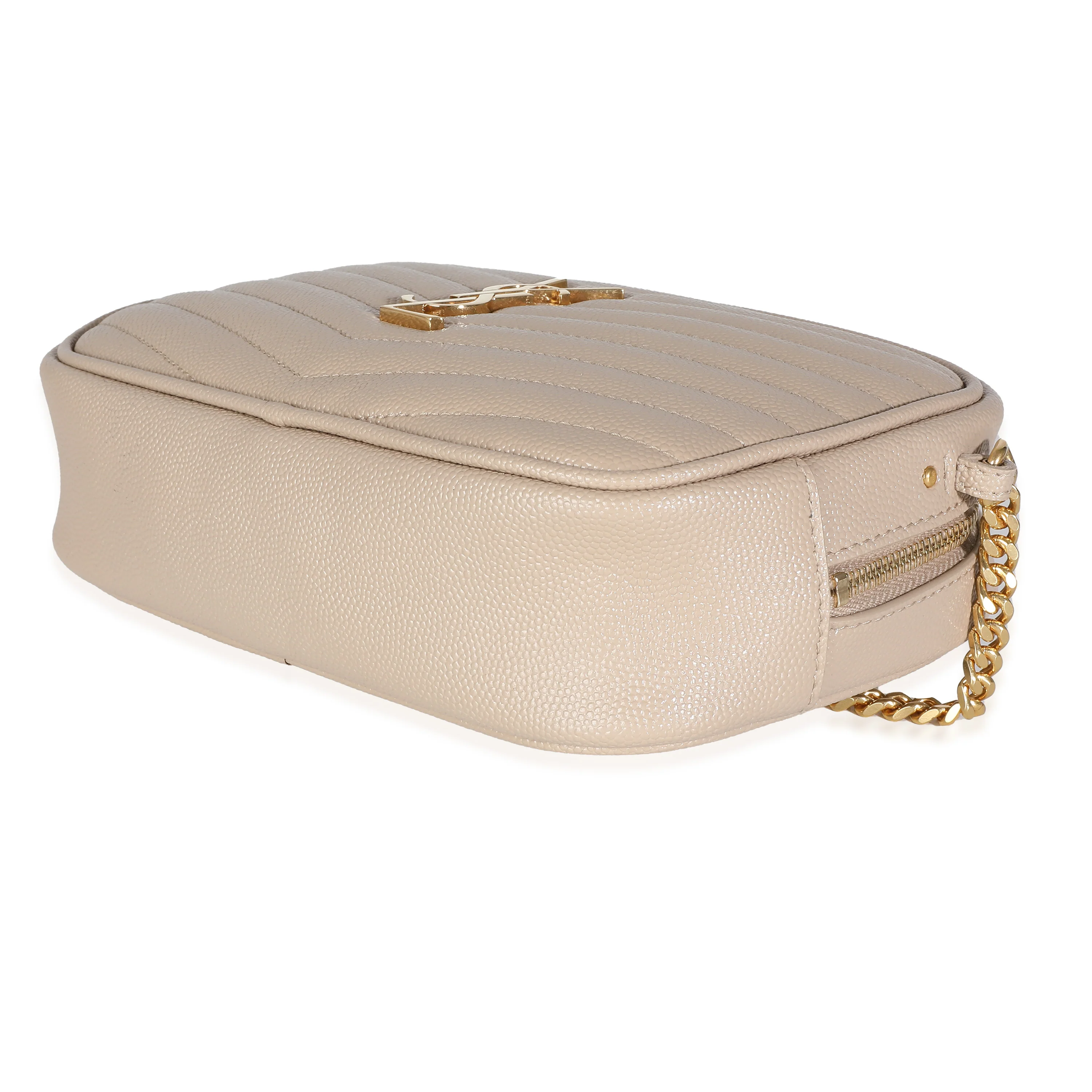 Beige Grain De Poudre Mini Lou Camera Bag - Image 5