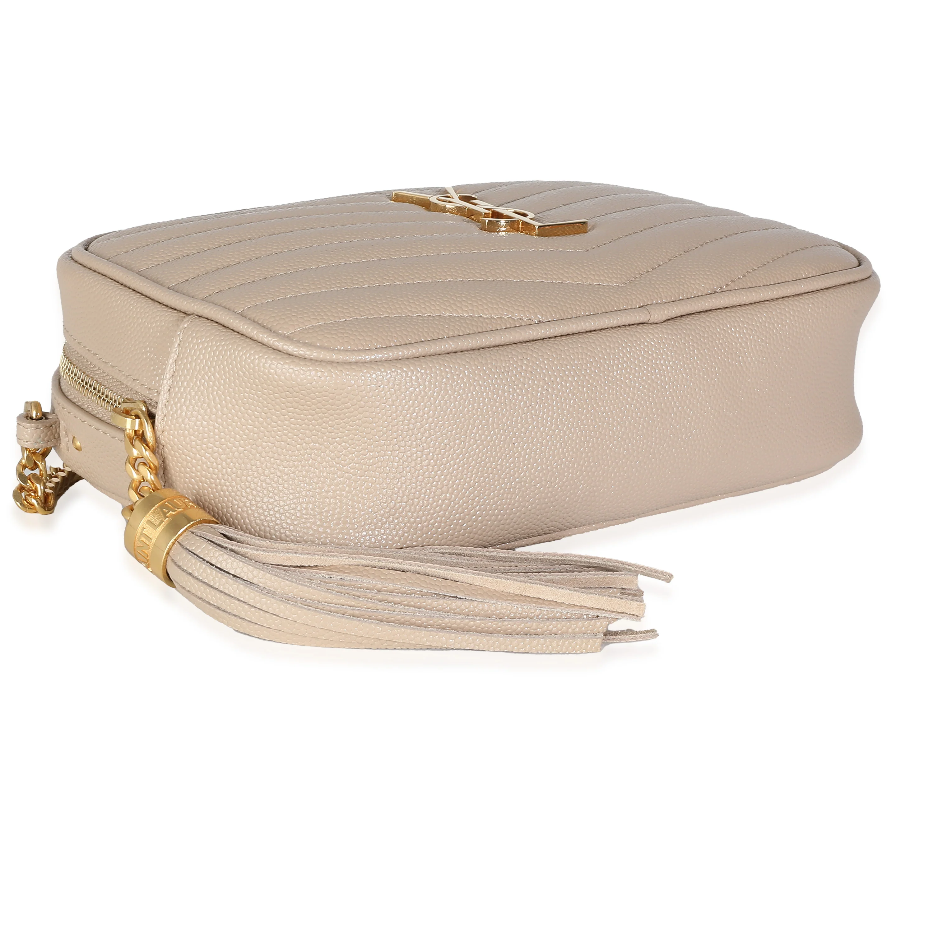 Beige Grain De Poudre Mini Lou Camera Bag - Image 7