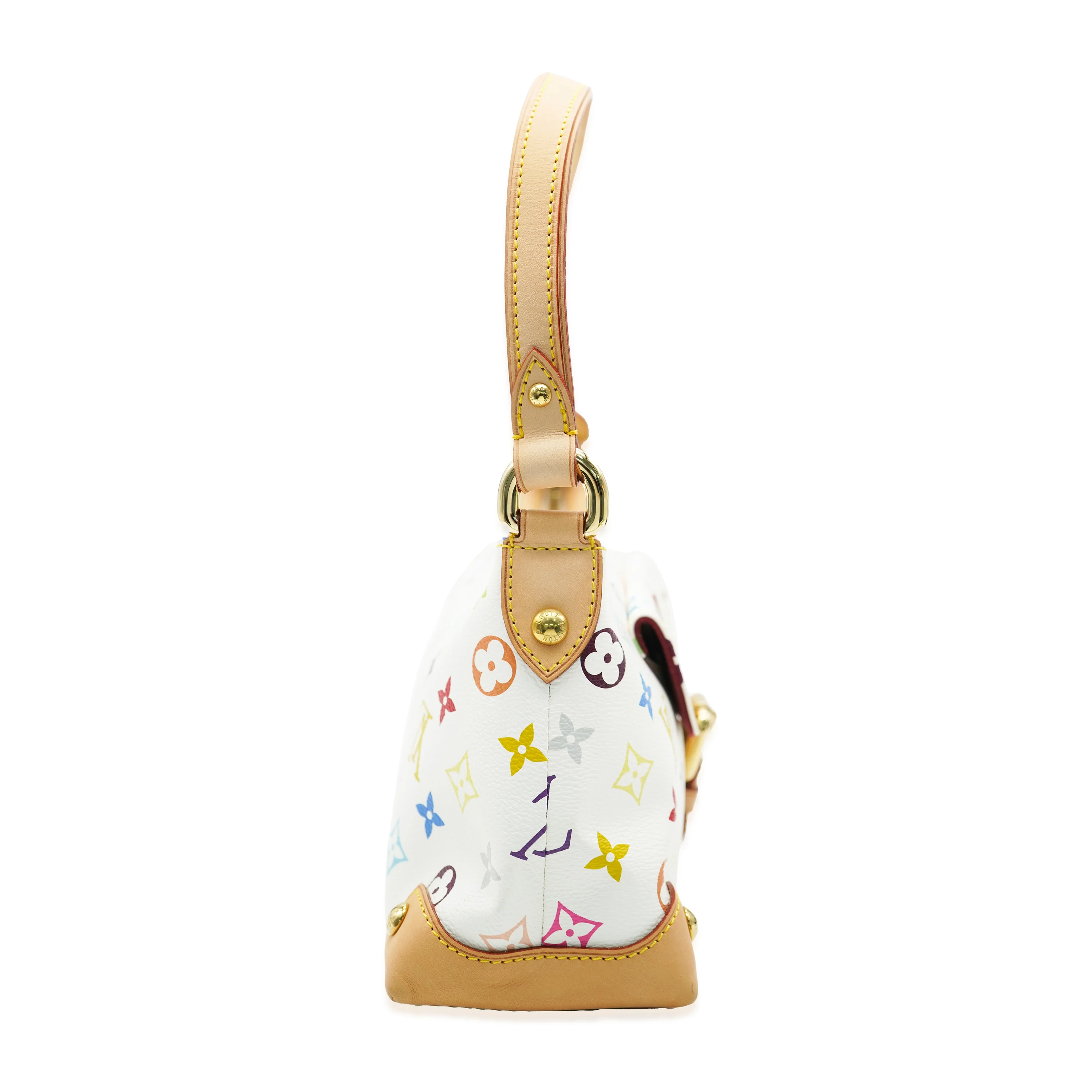 White Multicolor Monogram Canvas Eliza - Image 4