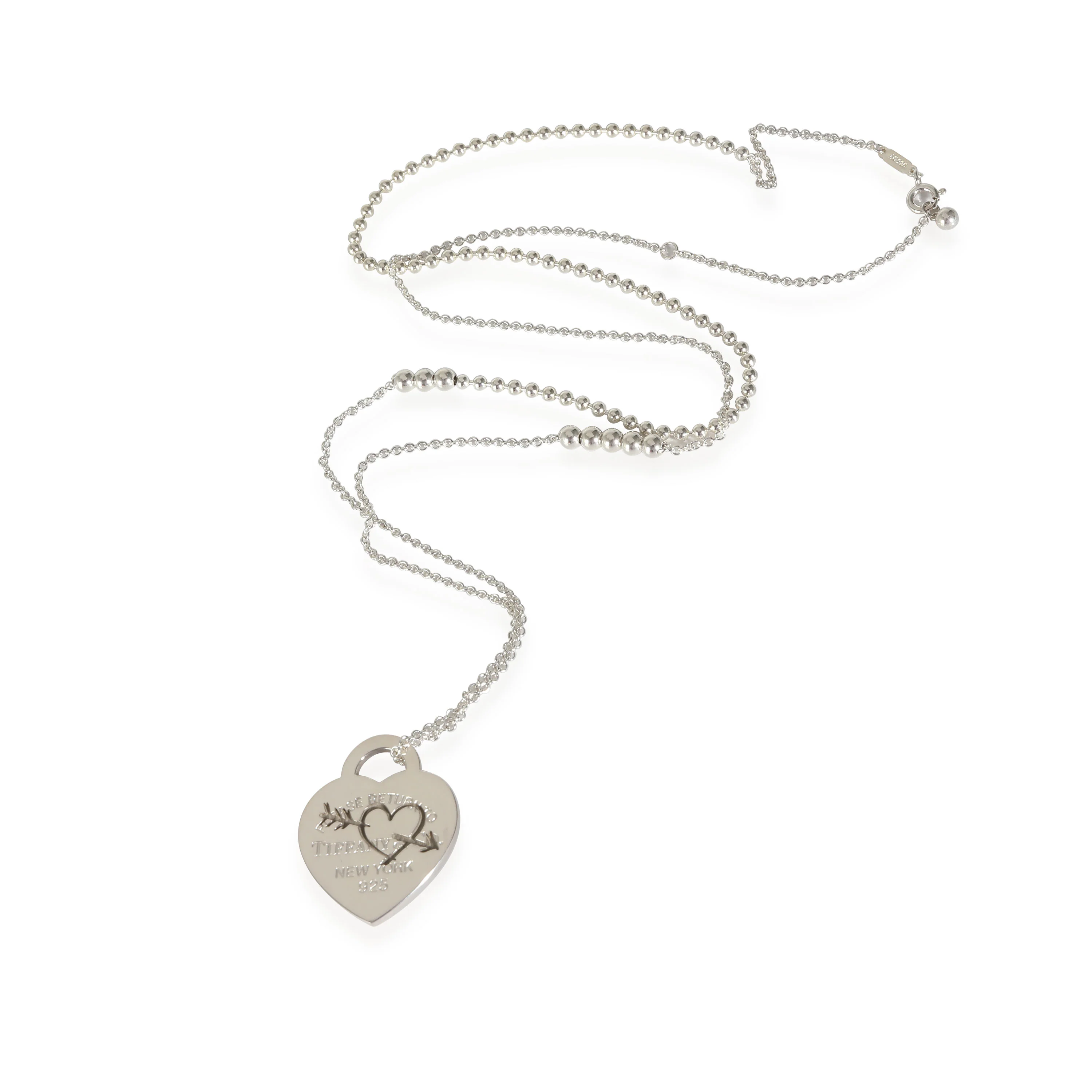 Return To Tiffany Heart & Arrow Necklace in Sterling Silver - Image 2