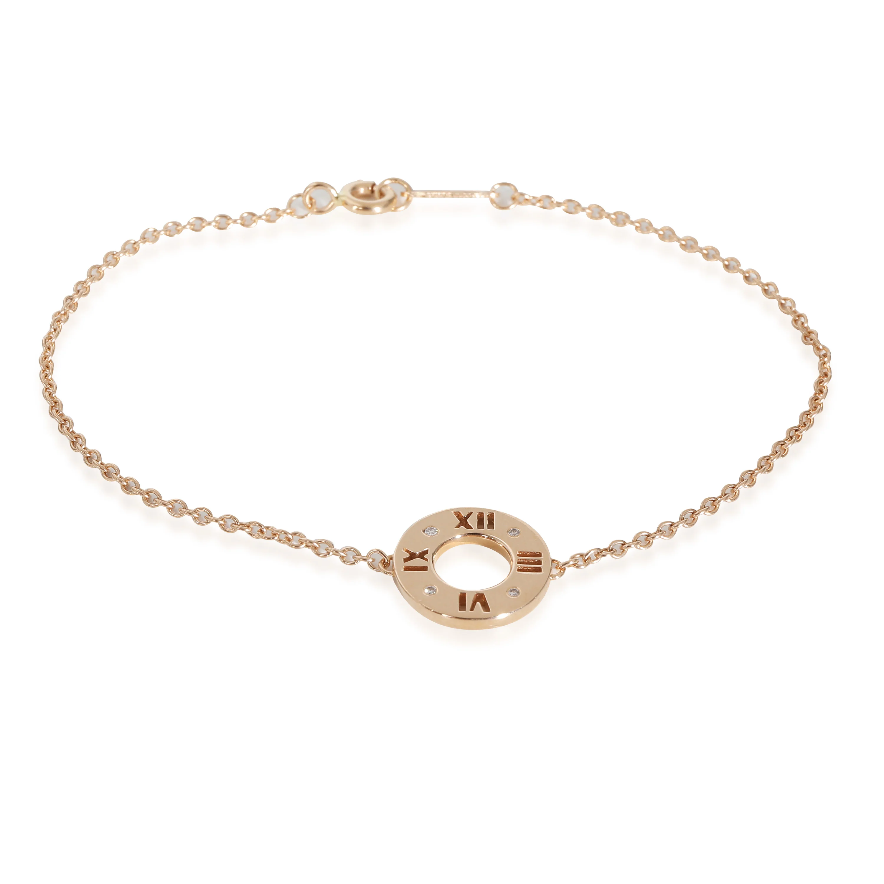 Atlas Bracelet in 18k Rose Gold 0.01 CTW