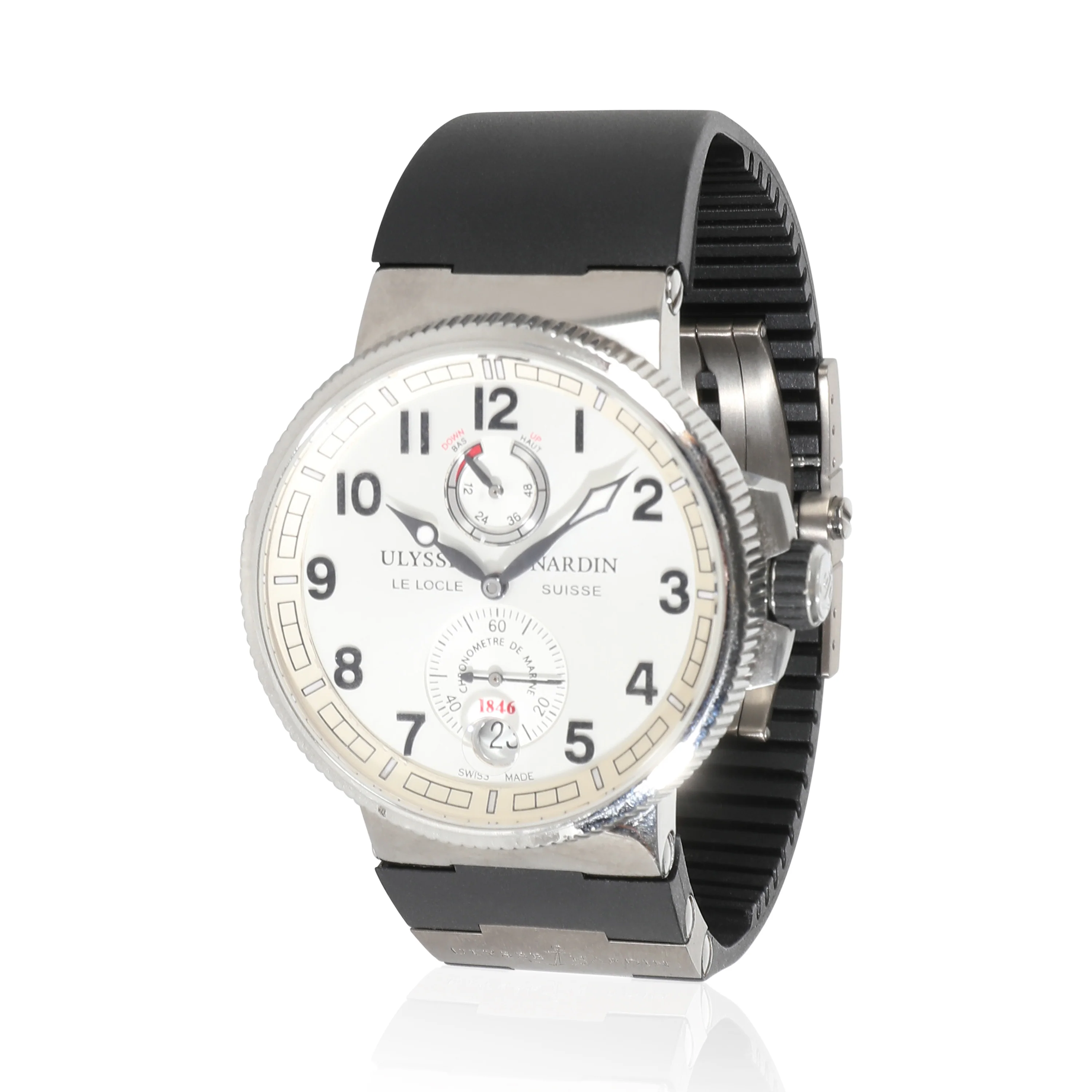 Marine Chronometer 1183-126-61 Mens Watch in  Stainless Steel