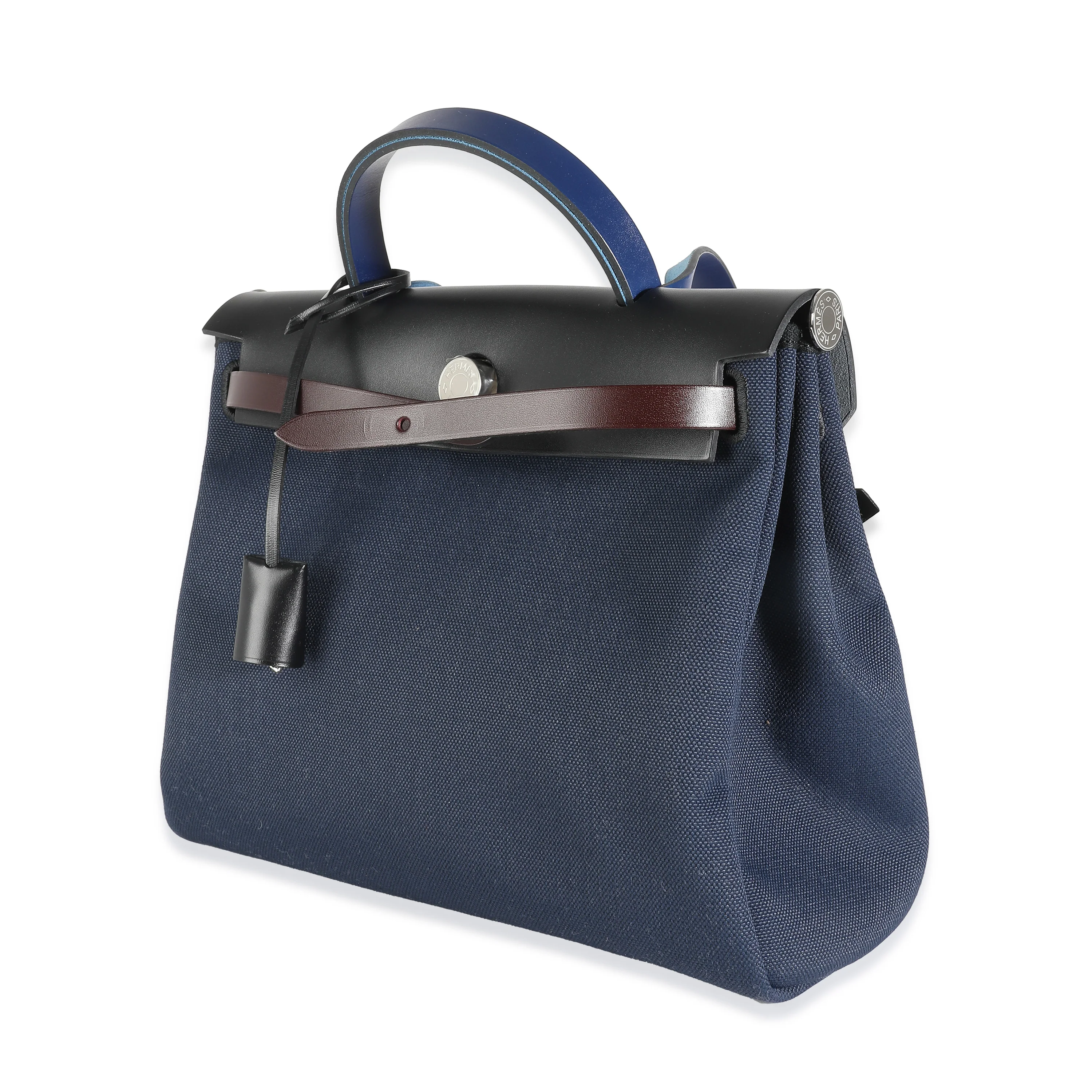 Blue Marine Rouge Sellier Blue Indigo Vache Hunter Toile Herbag 31 PHW - Image 2