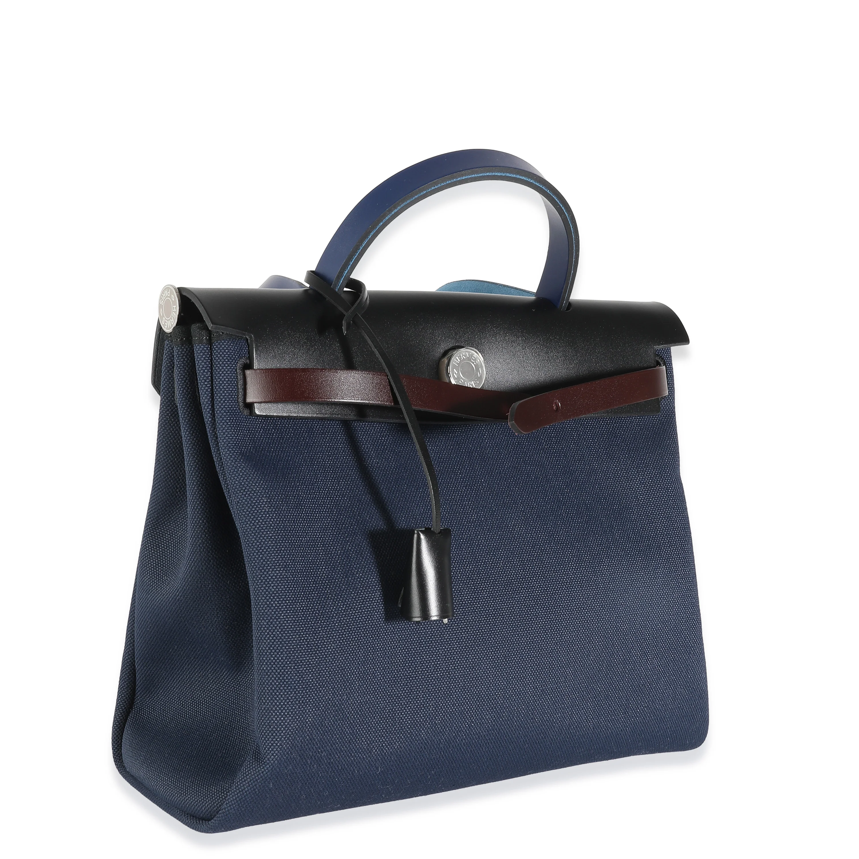 Blue Marine Rouge Sellier Blue Indigo Vache Hunter Toile Herbag 31 PHW - Image 3