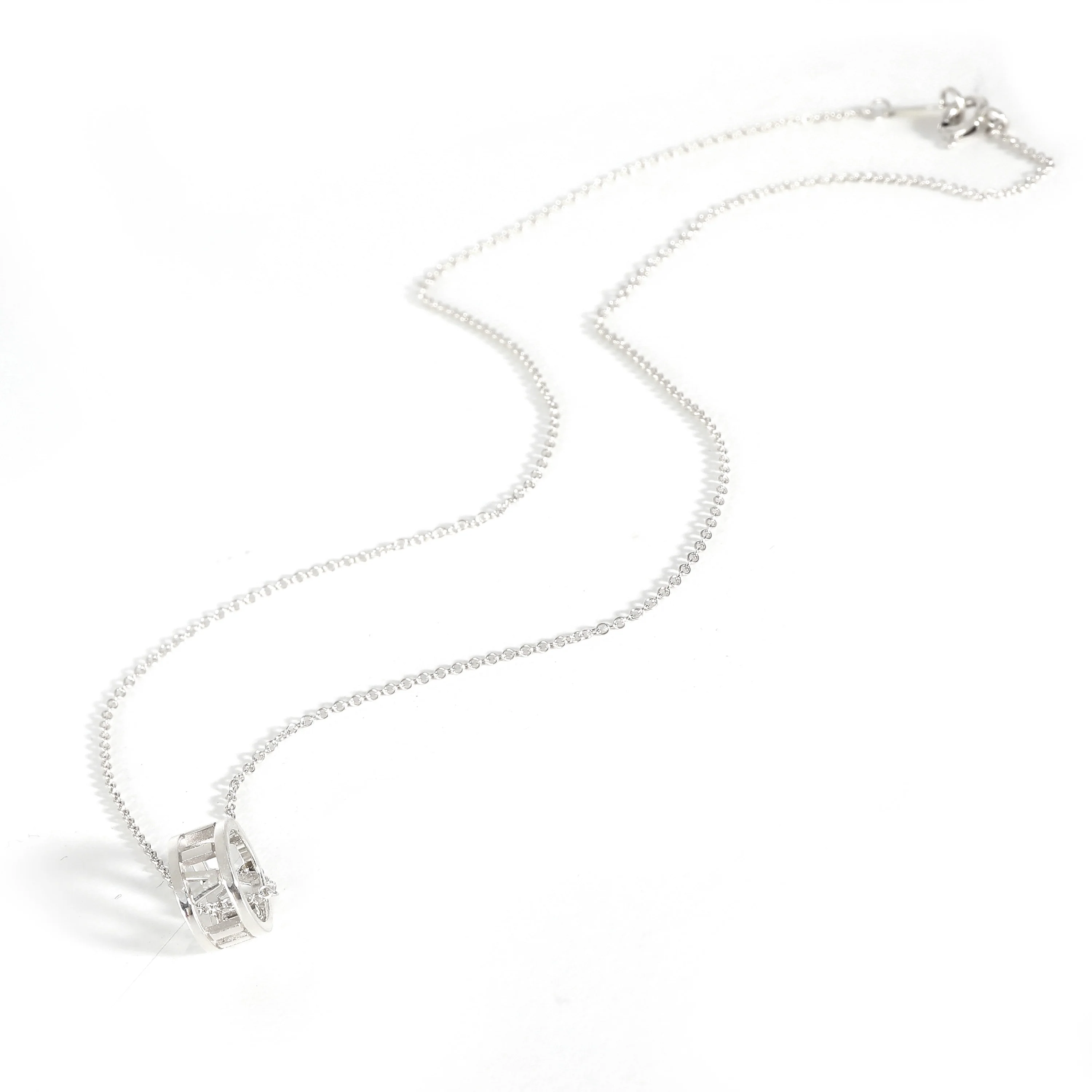 Atlas Open Pendant in  Sterling Silver - Image 2