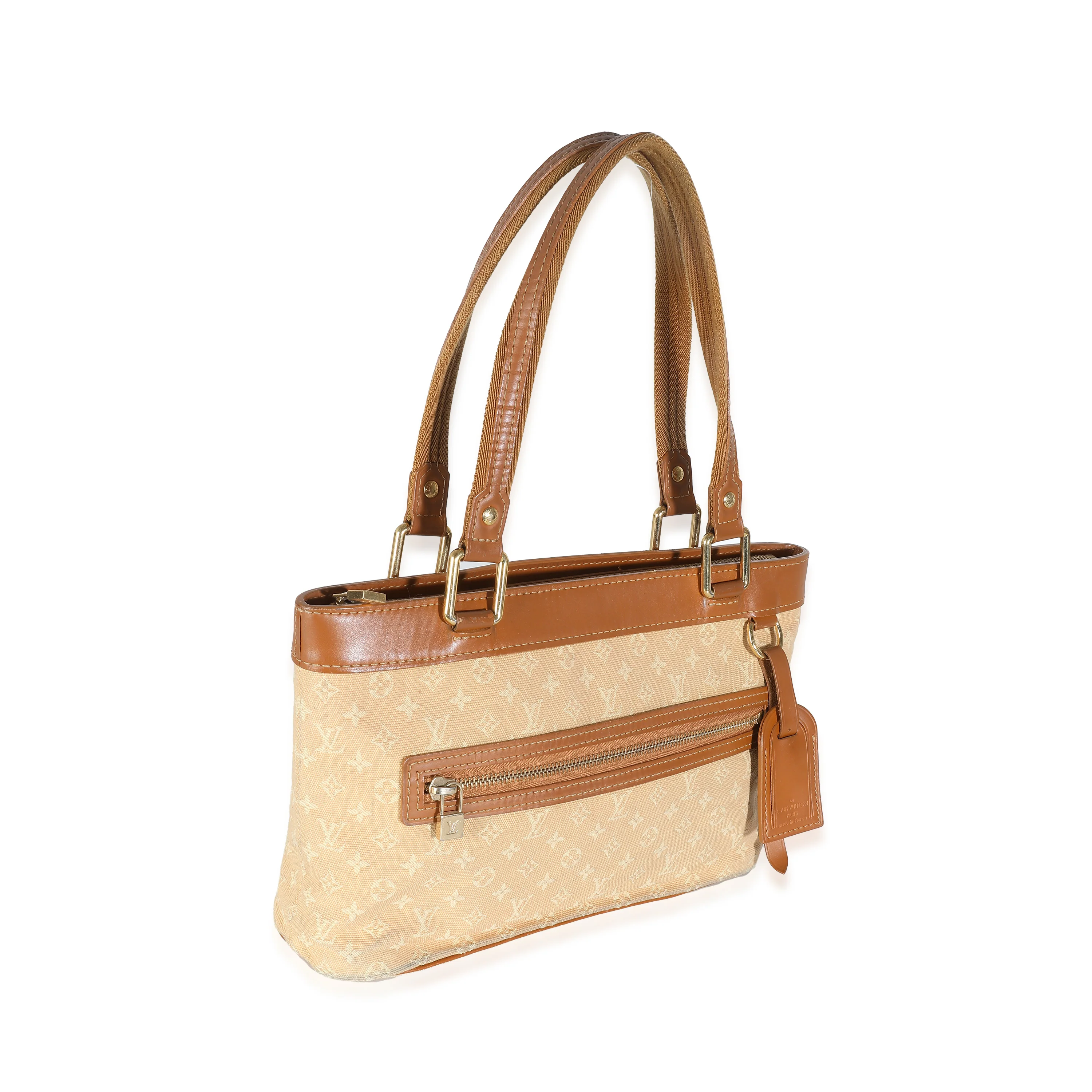 Beige Monogram Mini Lin Lucille PM - Image 3