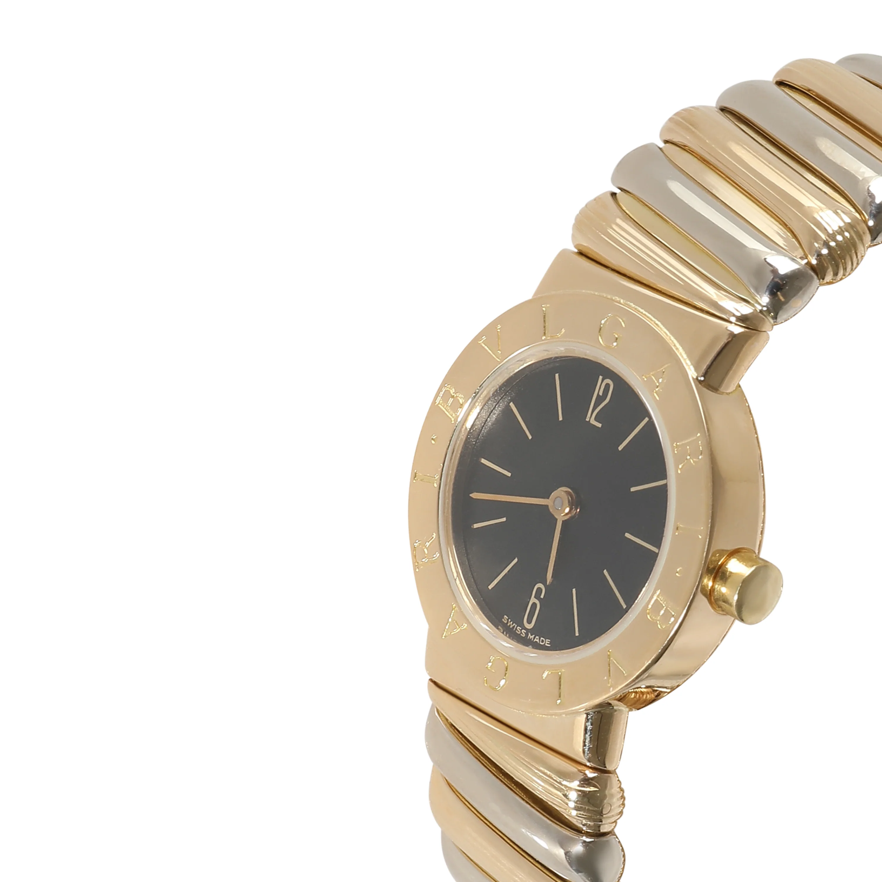 Tubogas BB 23 2T Womens Watch in 18kt White Gold/Yellow Gold - Image 3