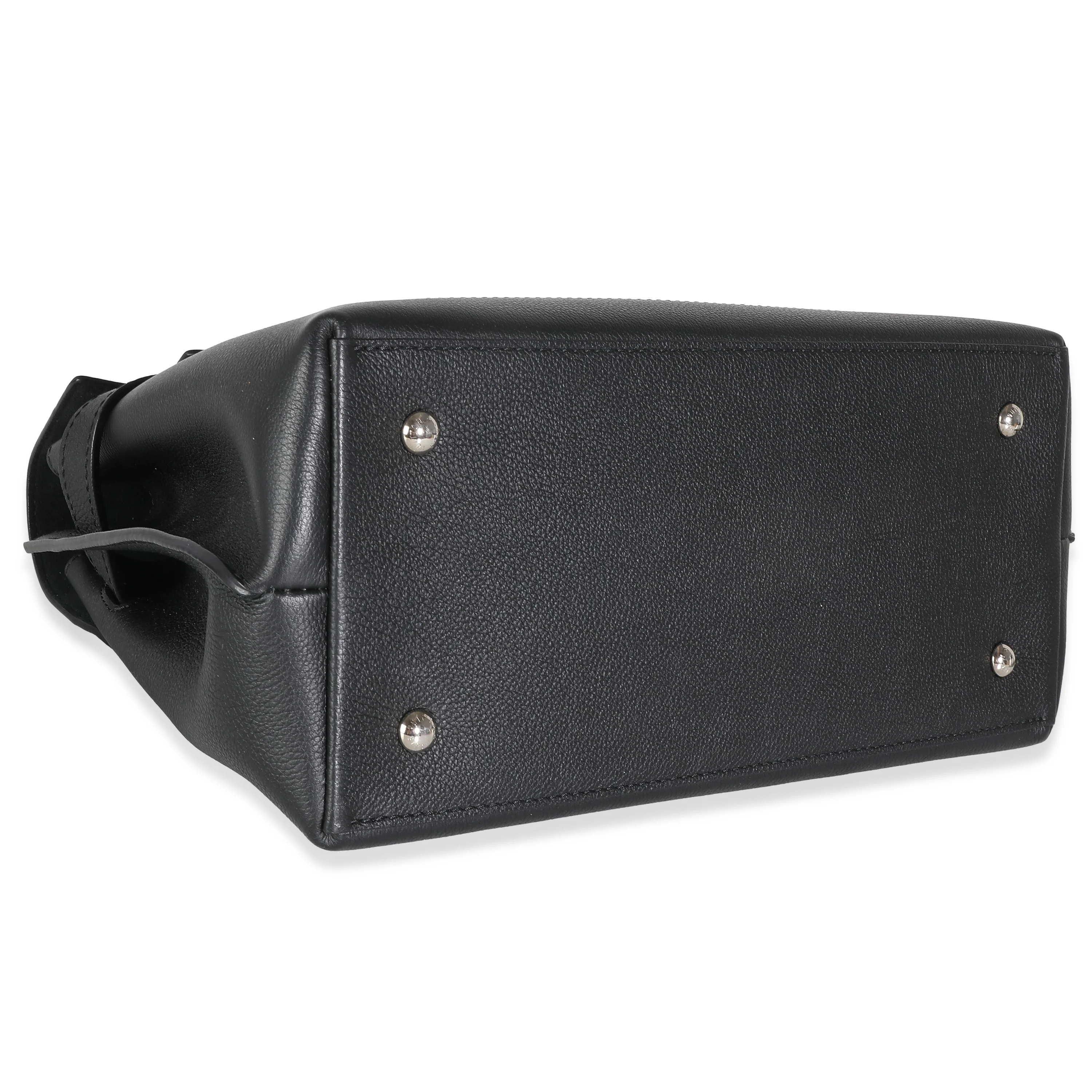 Black Calfskin Lockme Ever MM - Image 6