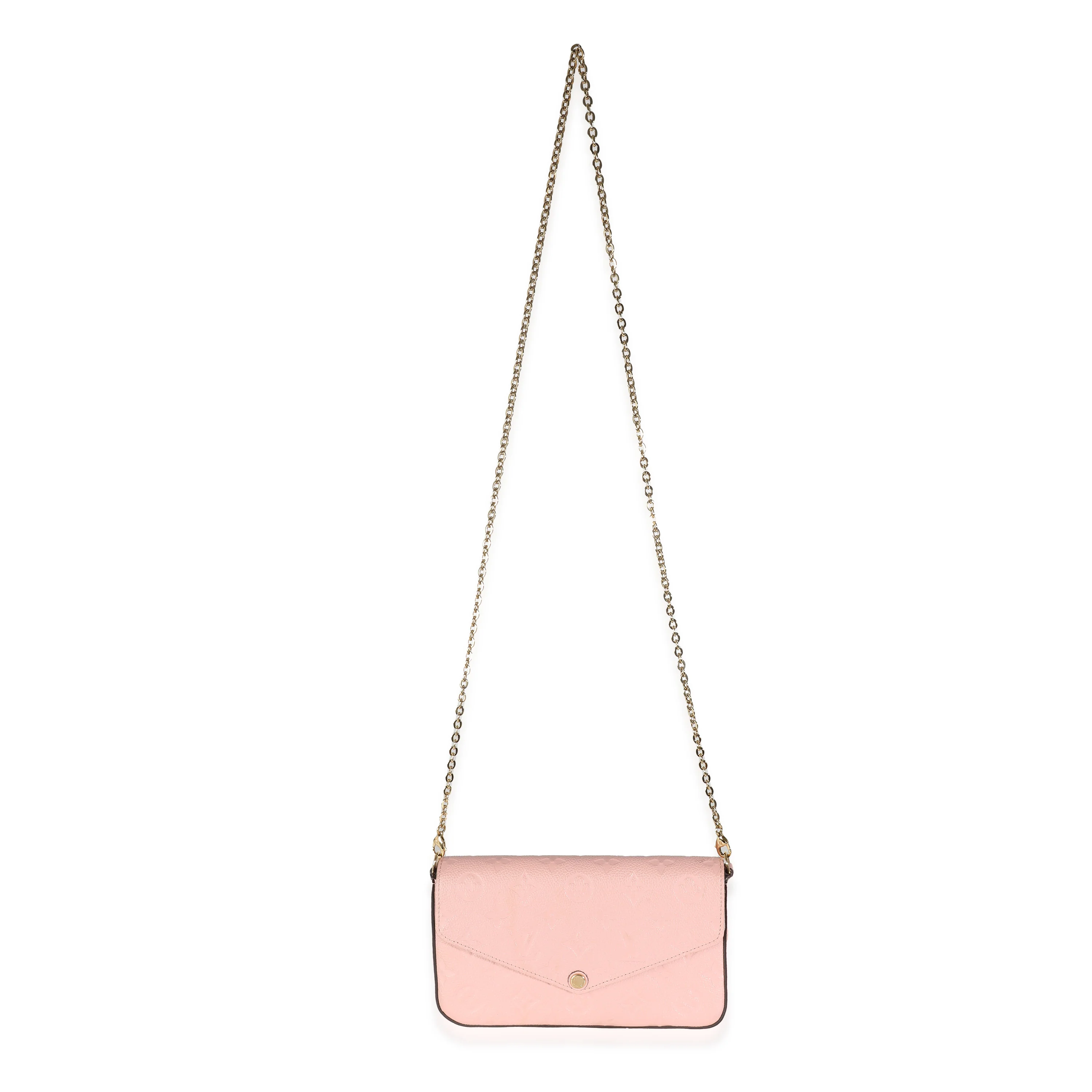 Rose Poudre Empreinte Felicie Pochette - Image 7