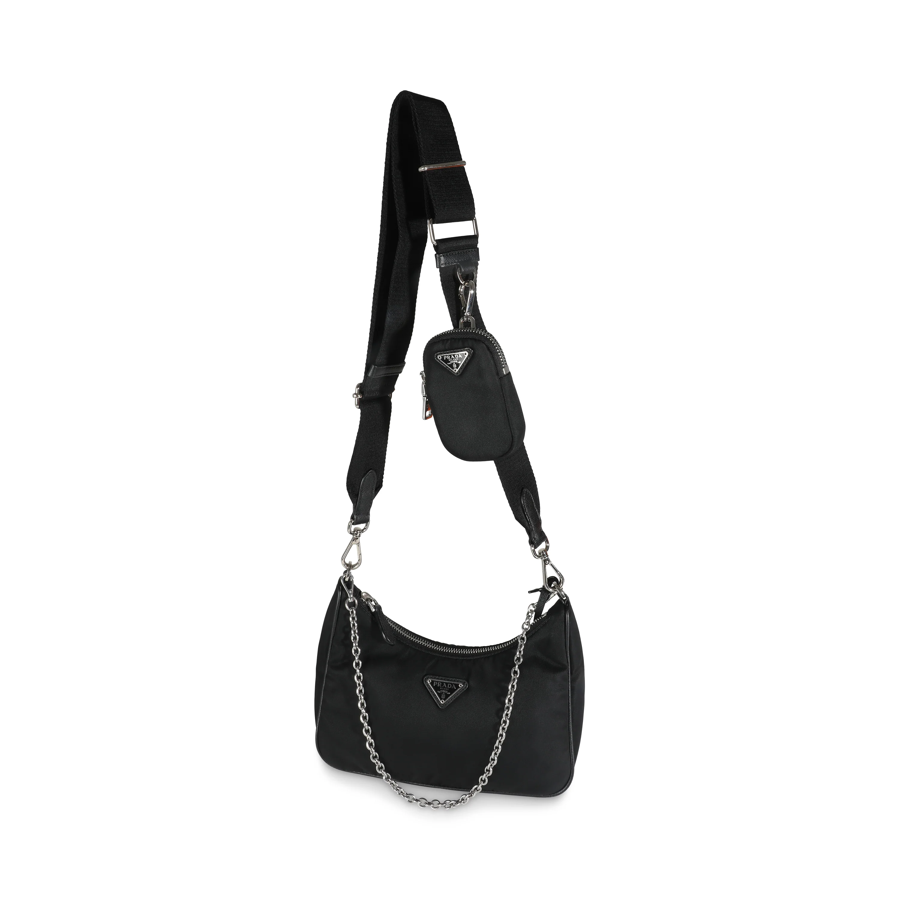 Black Re-Nylon Re-Edition 2005 Bag - Image 8