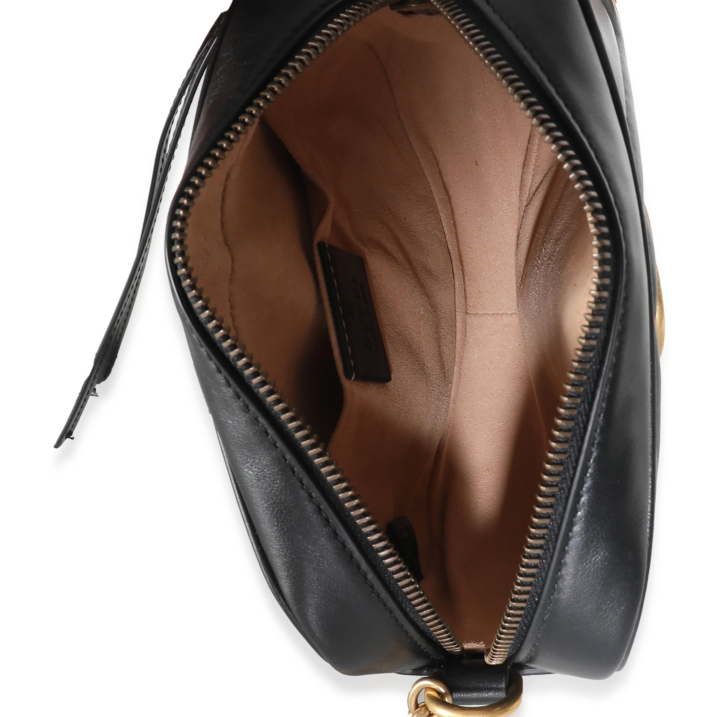 Black Matelasse Mini GG Marmont Camera Bag - Image 9