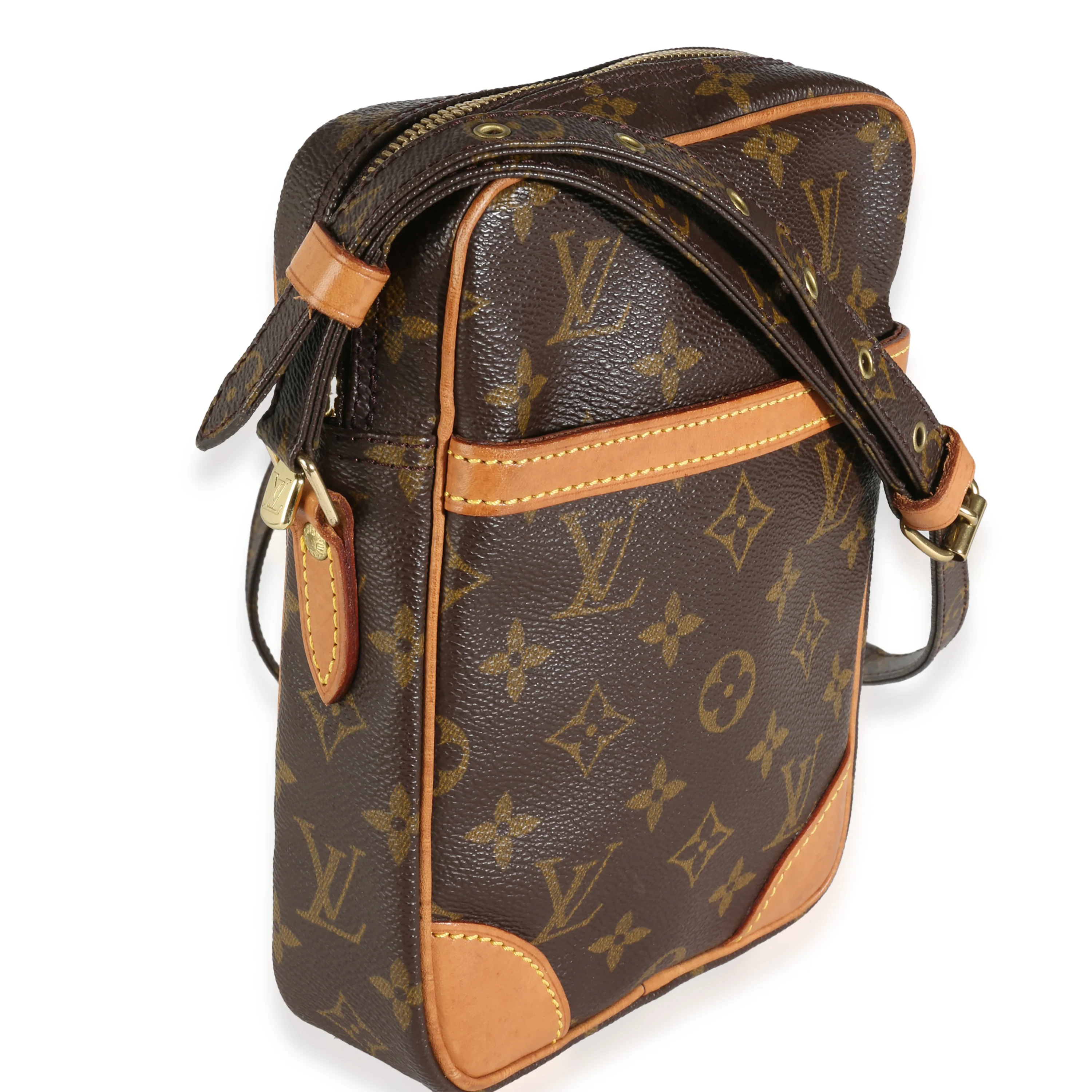 Brown Monogram Canvas Danube Crossbody - Image 3