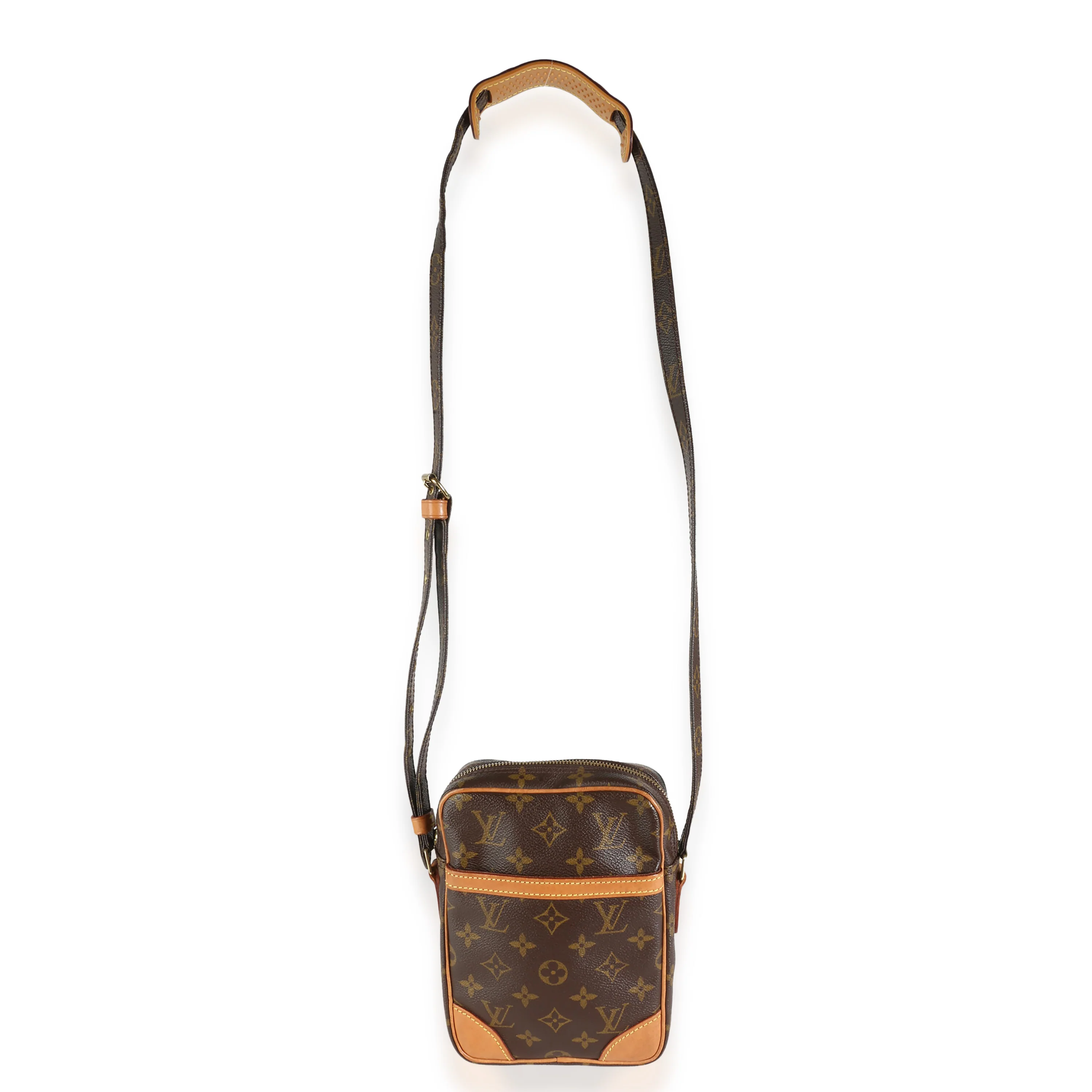 Brown Monogram Canvas Danube Crossbody - Image 8