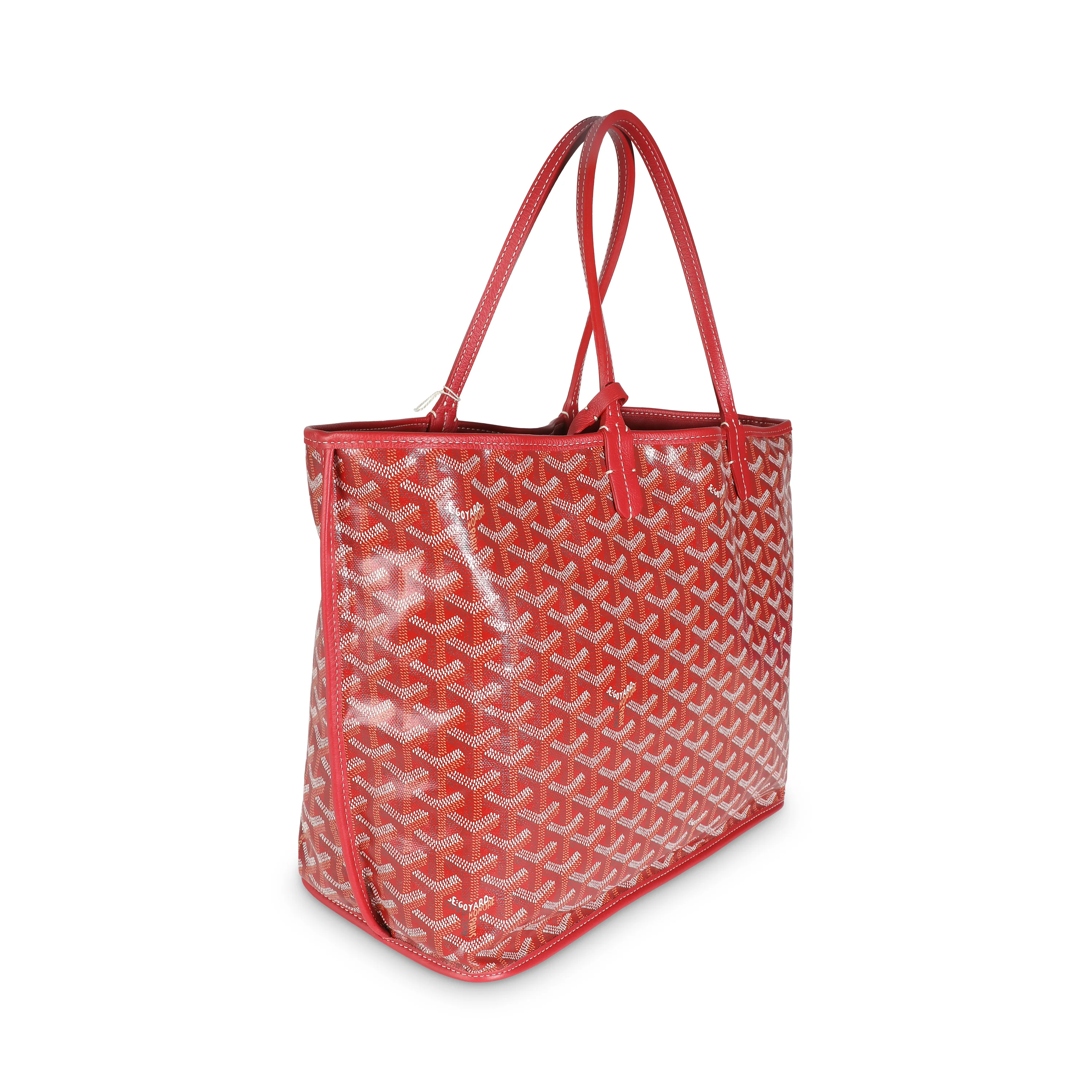 Red Goyardine Reversible Anjou PM - Image 3