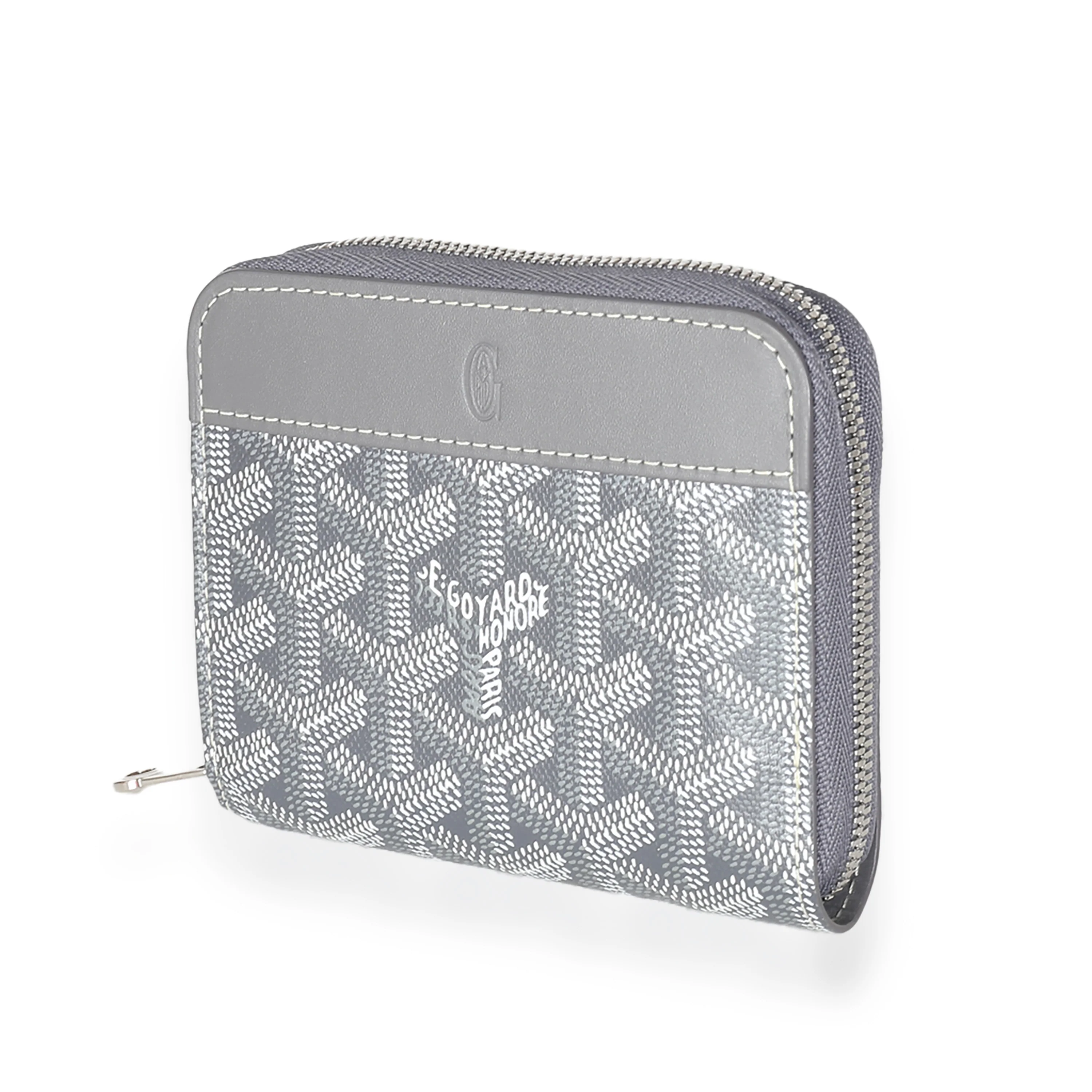 Grey Goyardine Canvas Matignon PM - Image 2