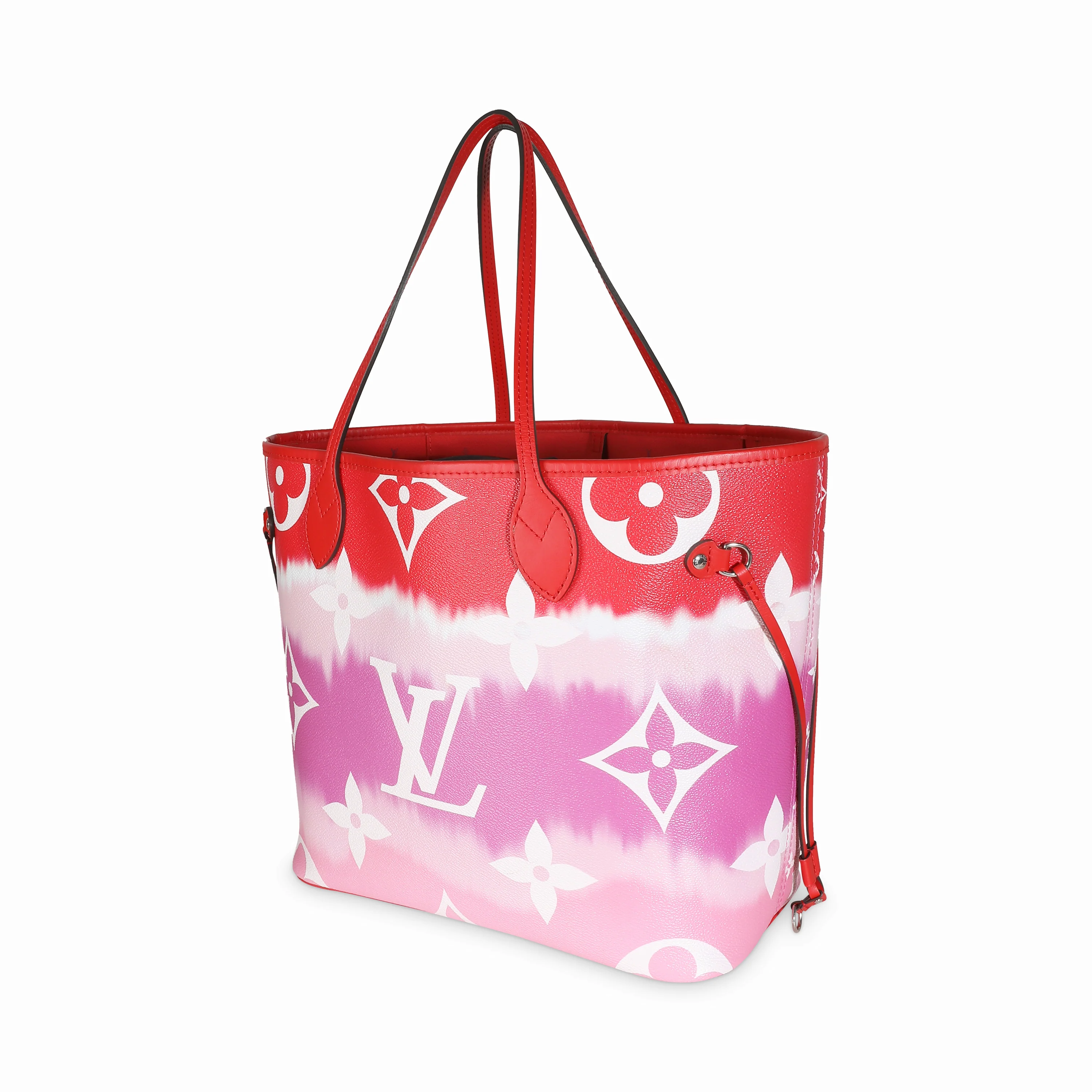 Rouge Giant Monogram Canvas Escale Neverfull MM - Image 2