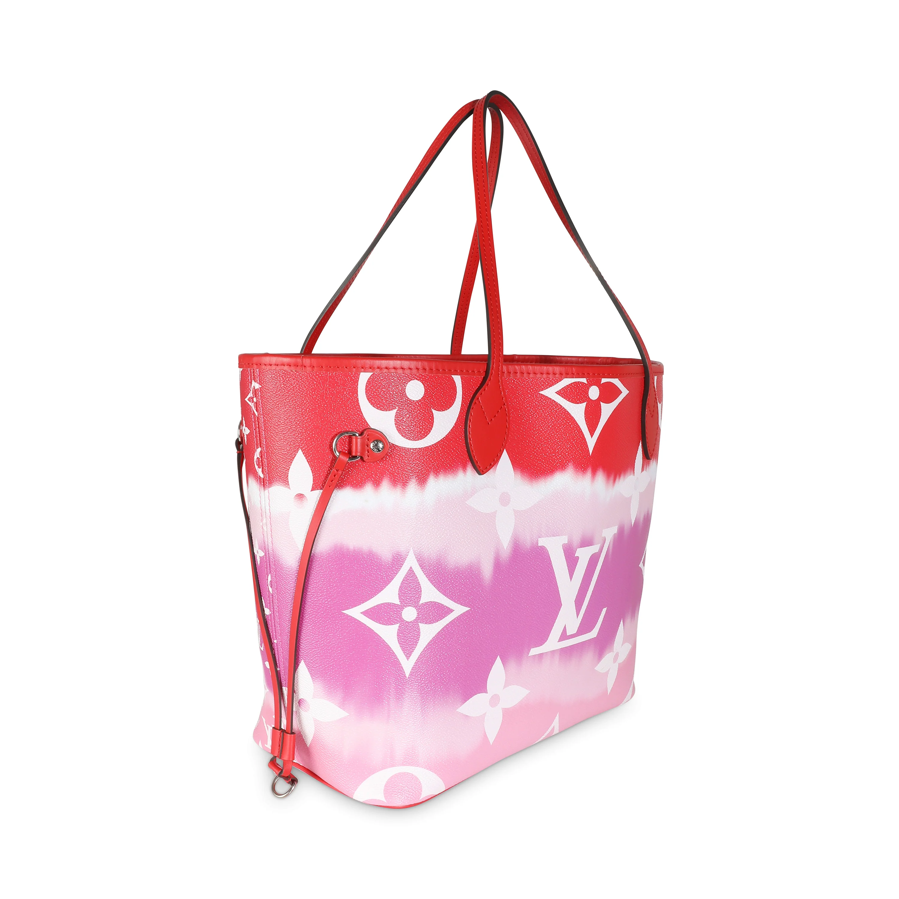 Rouge Giant Monogram Canvas Escale Neverfull MM - Image 3