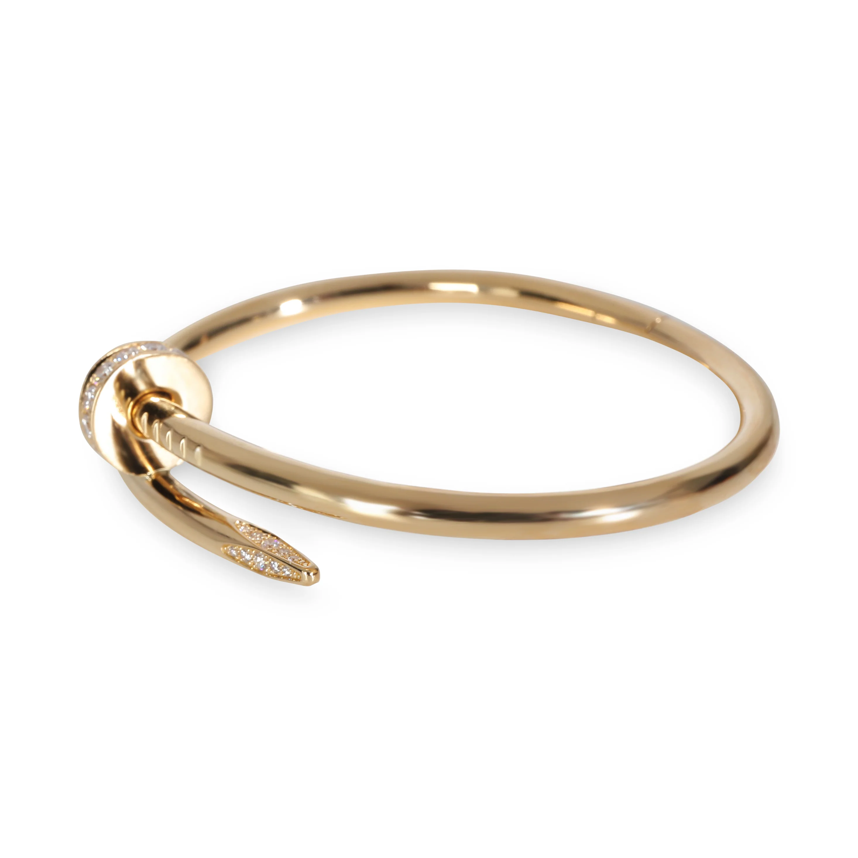 Juste Un Clou Bracelet (Yellow Gold, Diamonds) - Image 2