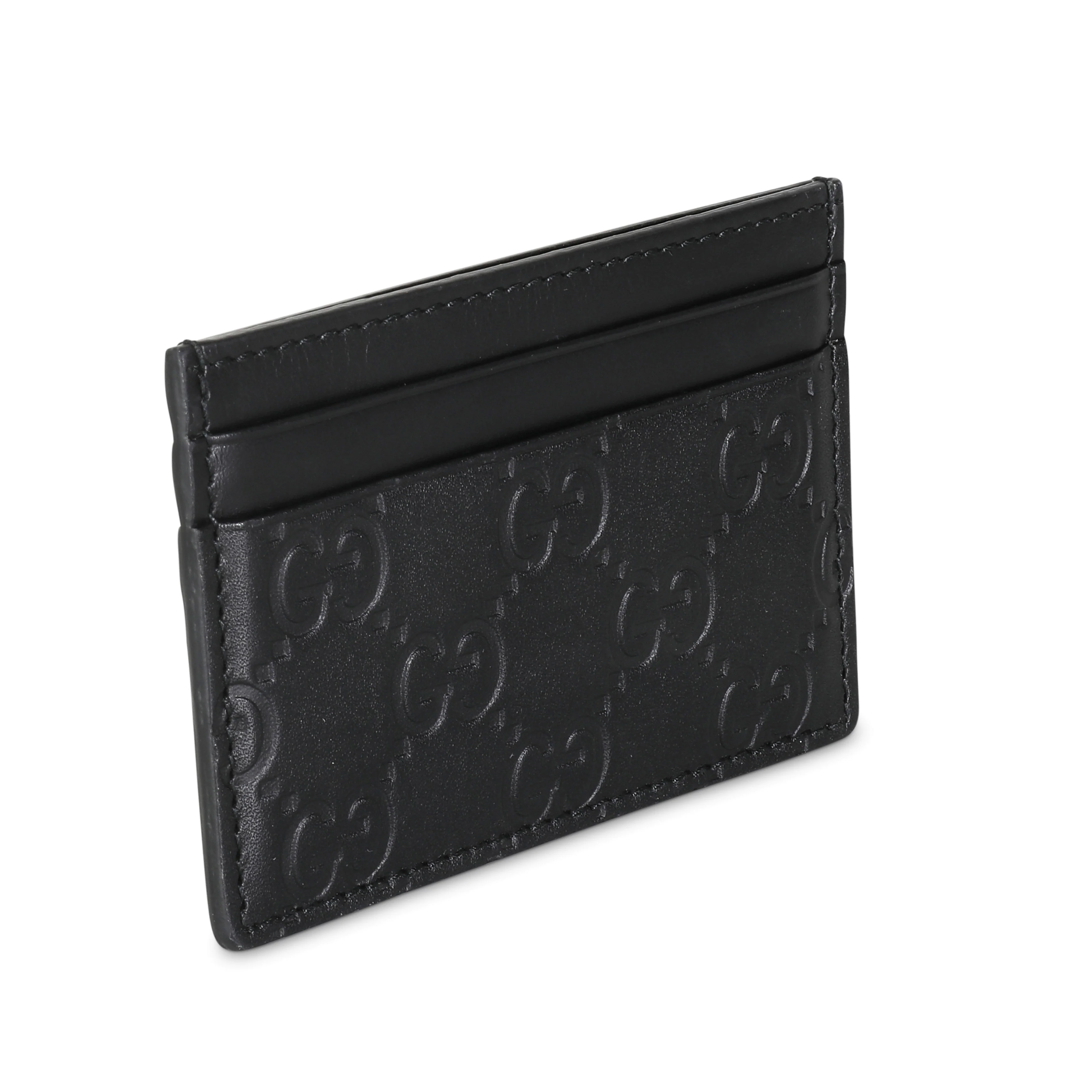 Black Guccissima Card Holder - Image 3
