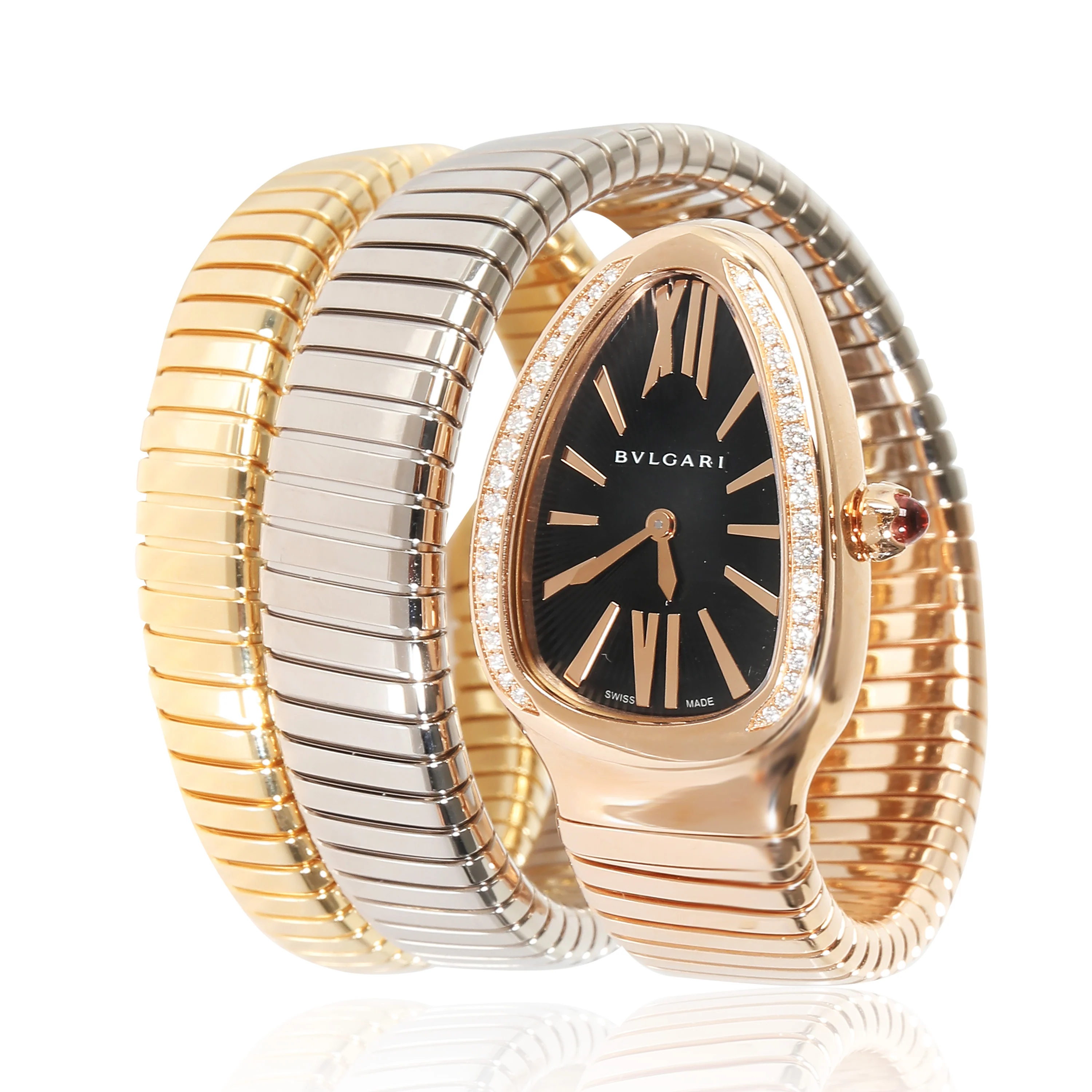 Serpenti 102948 SP P 35 G Womens Watch in 18kt 18kt Tri-Color