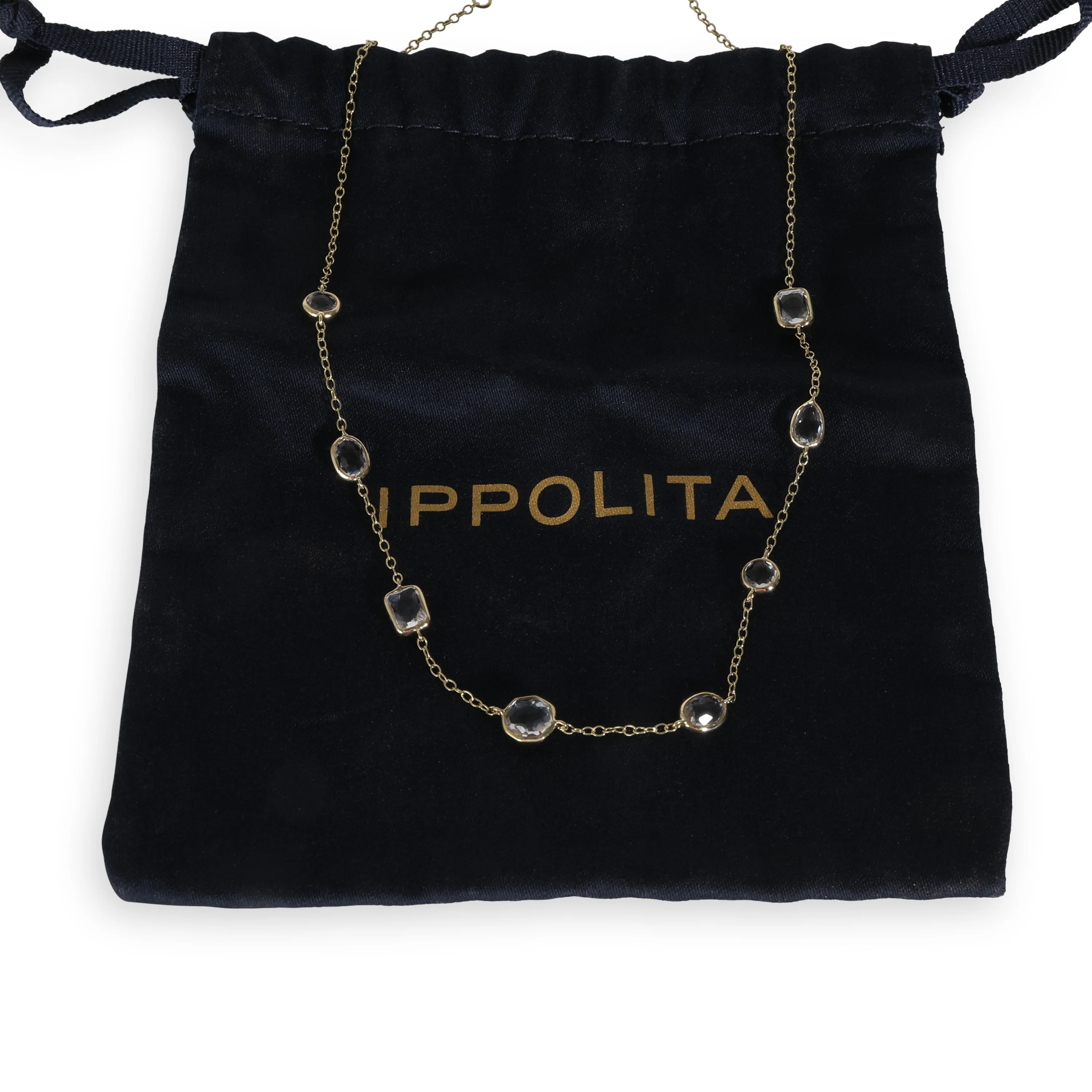Lolipop Quartz Fashion Necklace in 18k Yellow Gold - Image 3